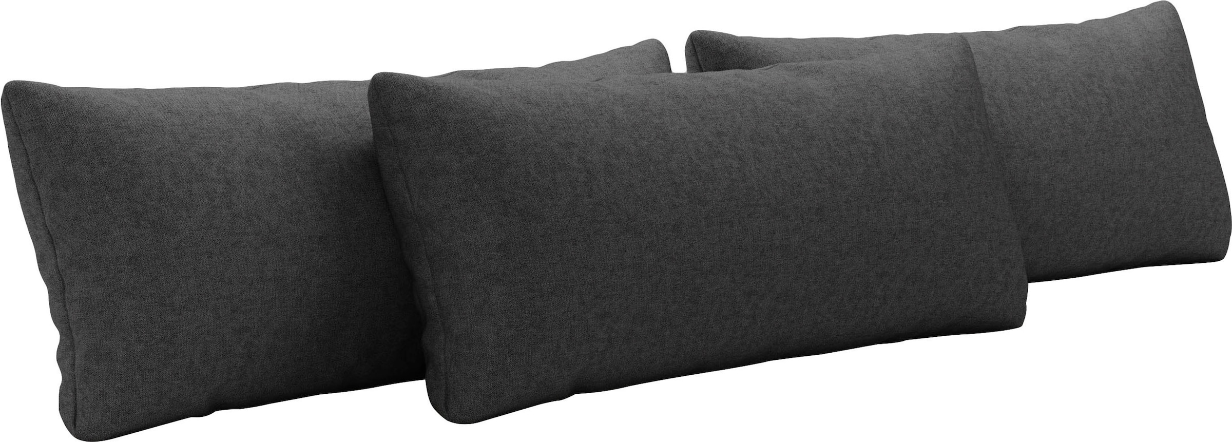 Sofakissen OTTO HOME "Mikado", grau (dunkelgrau), B:65cm H:25cm T:10cm, 95% Polyester 5% Polyamid, Polsterauflagen, Sofakissen, 3,5,6,7-teilige Kissen-Sets zur Auswahl 5