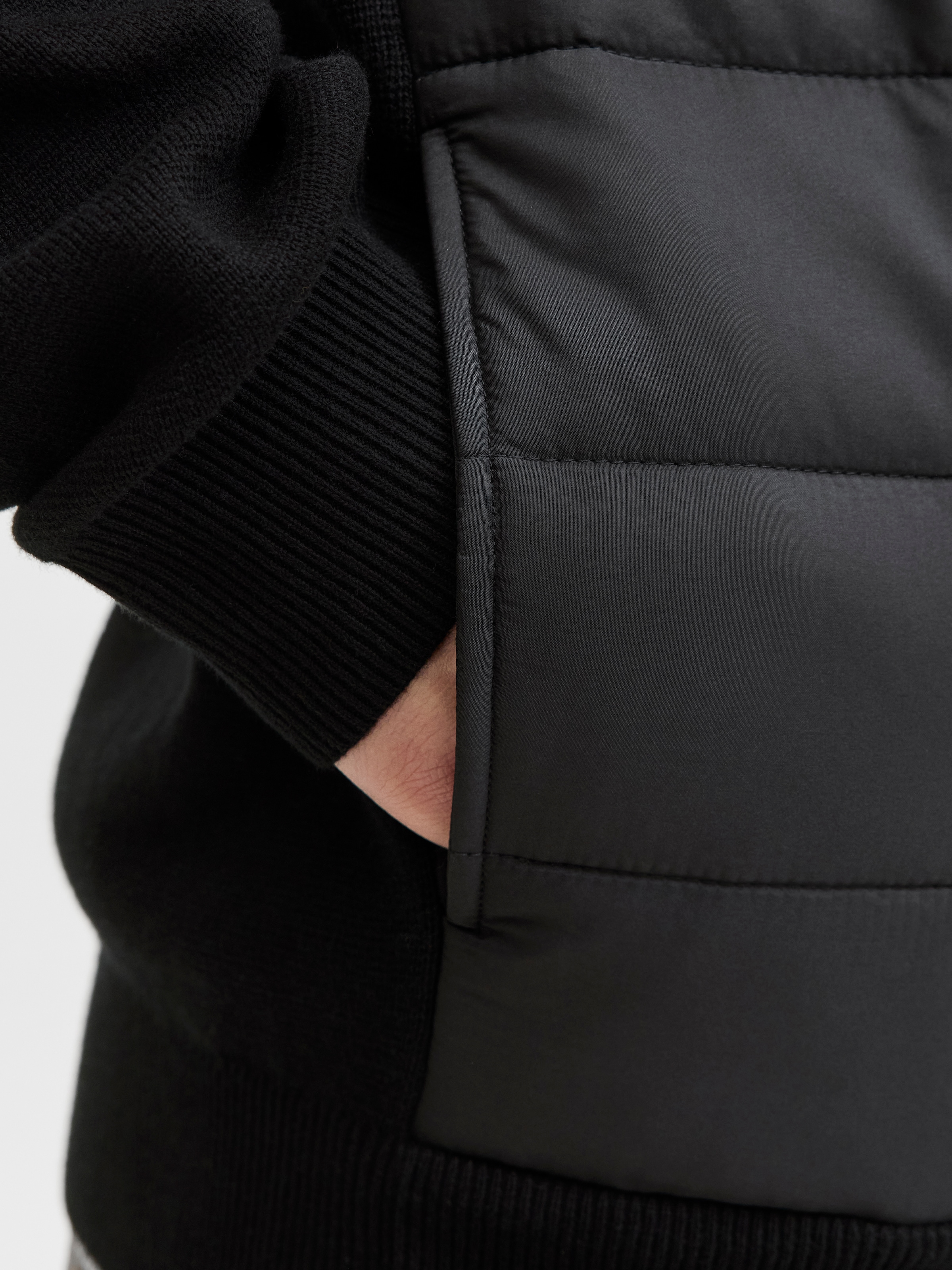 Jack & Jones Strickjacke »JJEPERFECT KNIT HYBRID CARDIGAN SN«