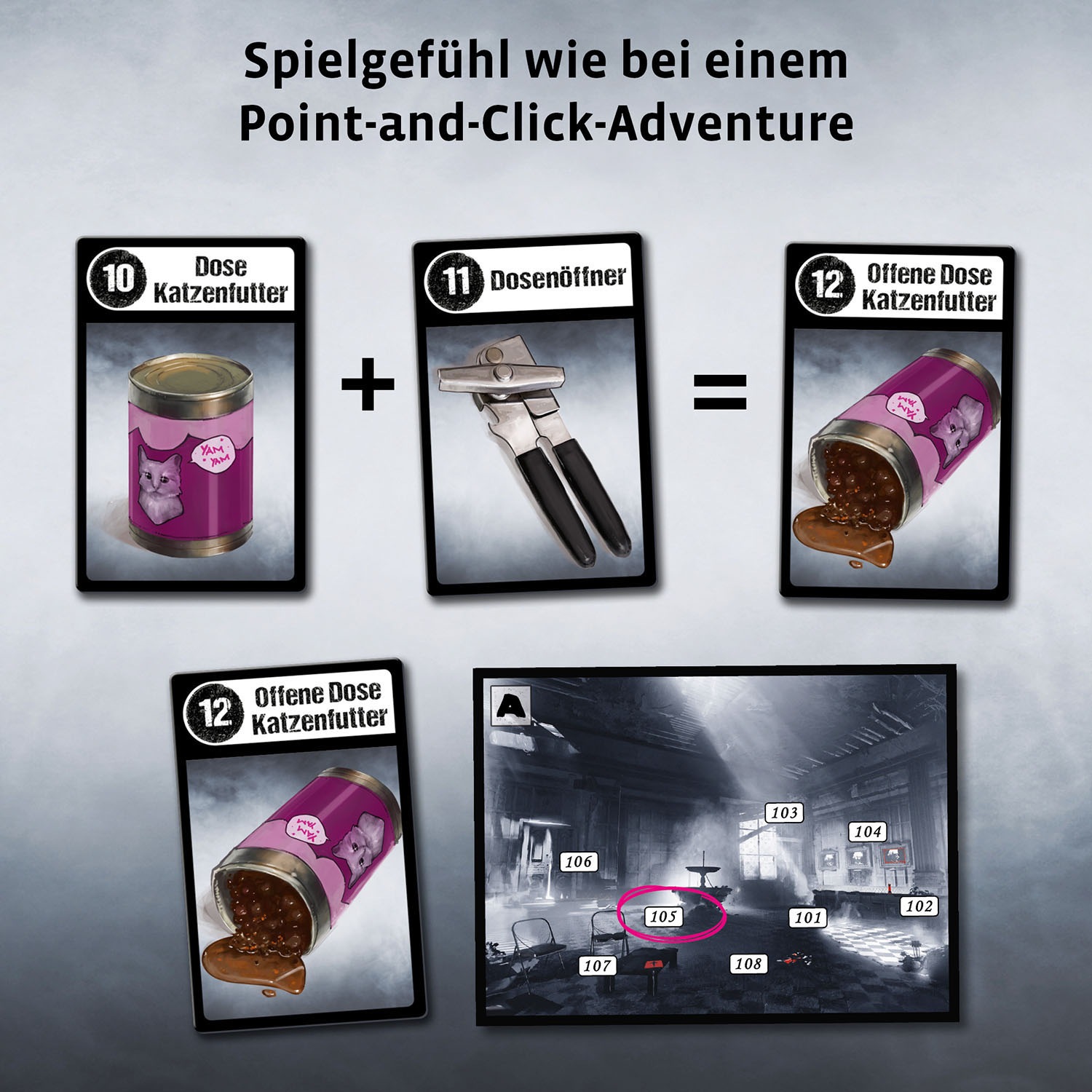Kosmos Spiel »Adventure Games - Die Akte Gloom City«, Made in Germany