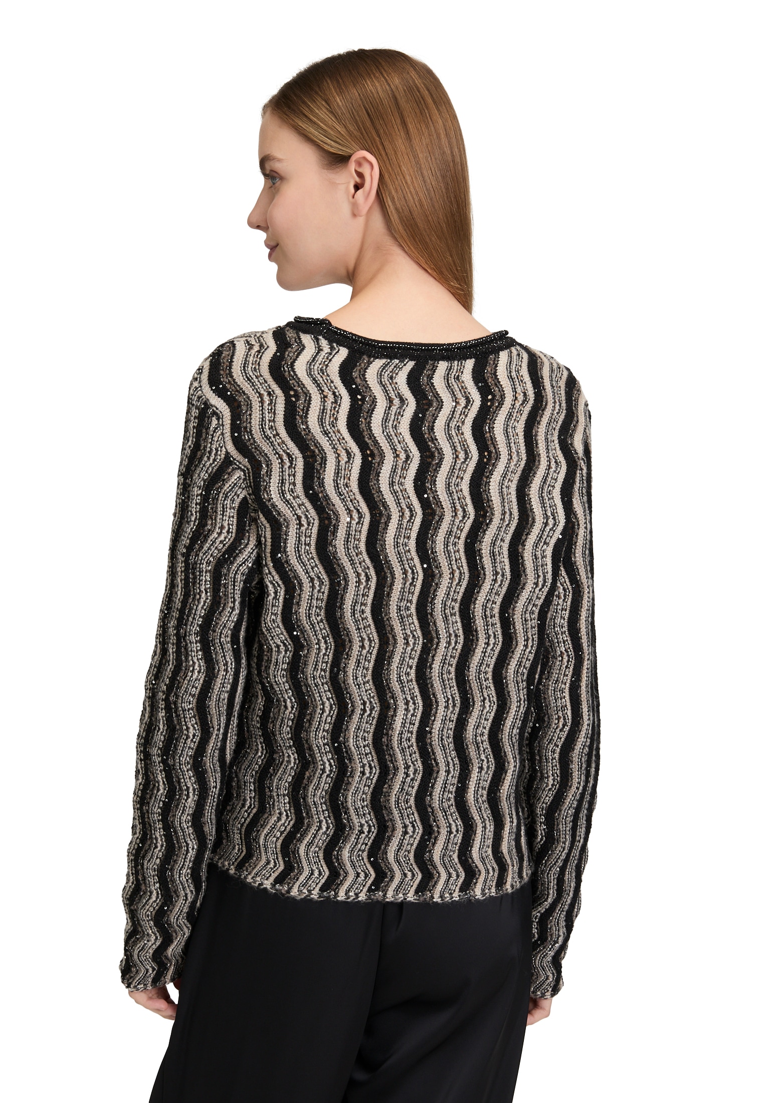 Betty Barclay Strickpullover »Damen Strickpullover mit Pailletten« 1 Stk. tlg.