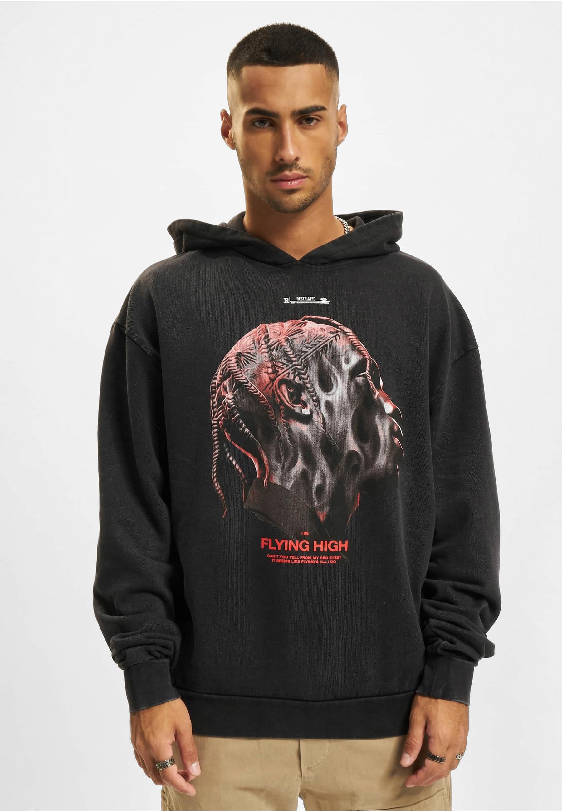Upscale by Mister Tee Kapuzensweatshirt »Upscale by Mister Tee Herren Flying High Oversize Hoody«, (1 tlg.)