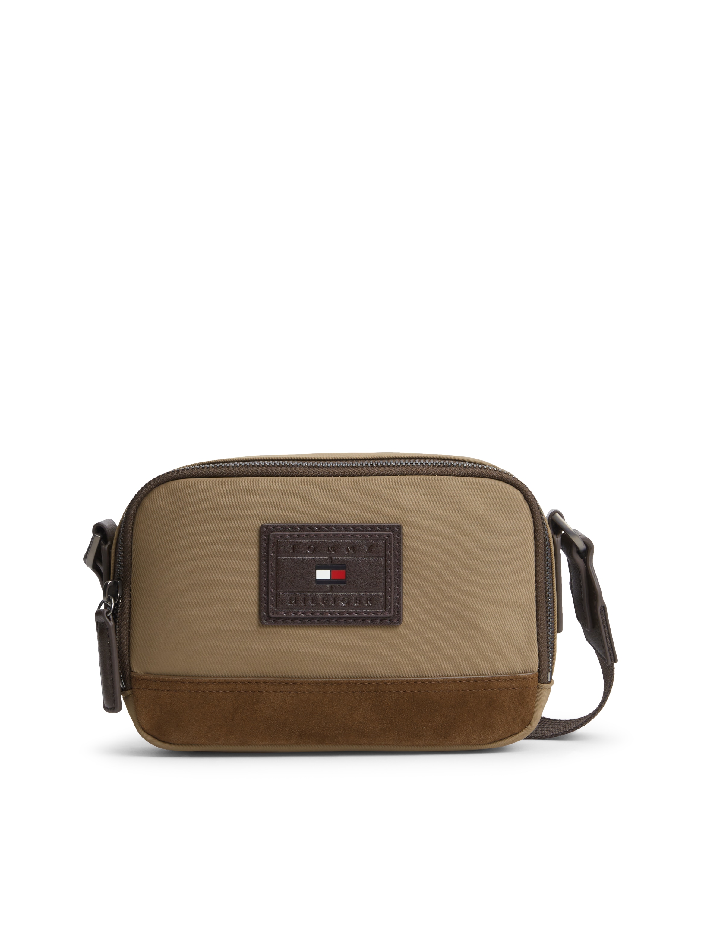 Tommy Hilfiger "TH HERITAGE CAMERA BAG" Herren Schultertasche, Crossbodybag mit Kontrastbesatz