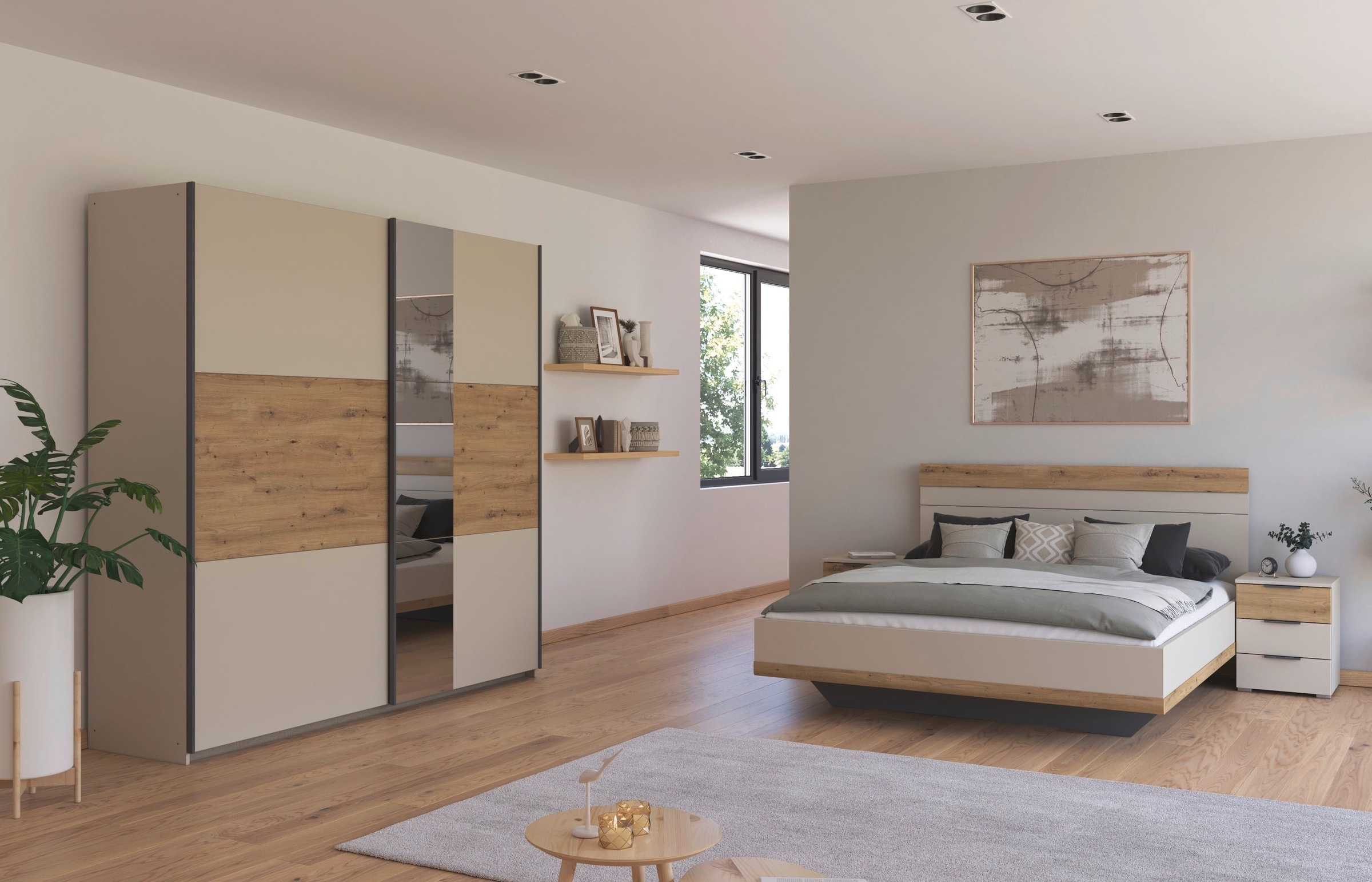 rauch Schlafzimmer-Set "Komplettschlafzimmer Schlafzimmer Schlafzimmermöbel günstig online kaufen