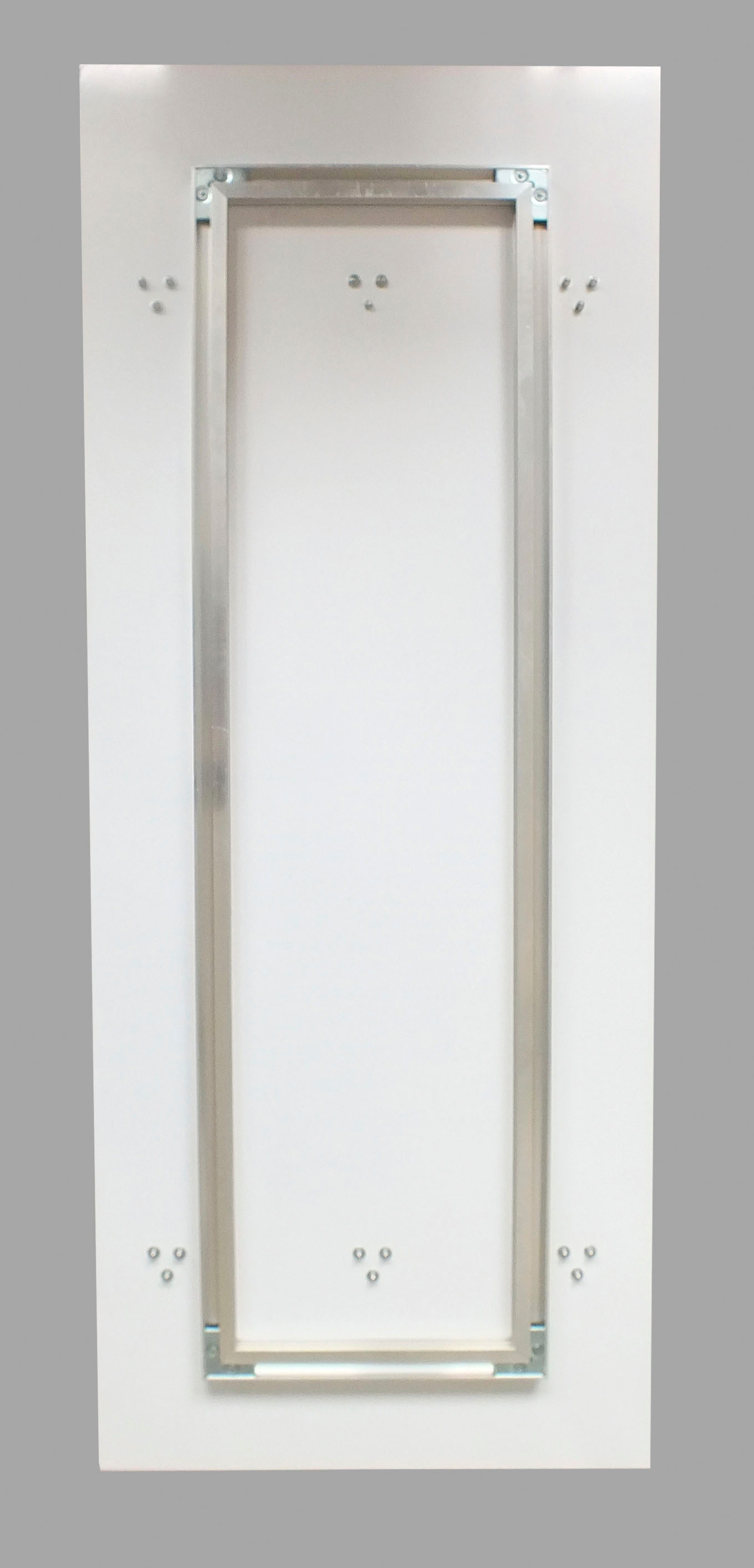 queence Garderobenleiste »Alaula«, Wand Garderobe, wischtechnik, Beton Optik, clean, platzsparend