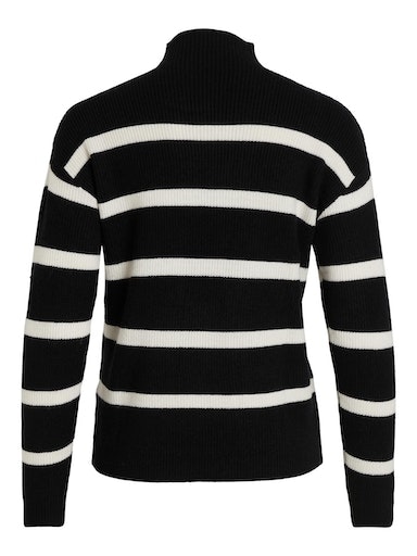 Vila Stehkragenpullover »VIRIL MOCKNECK L/S KNIT RIB TOP 2- NOOS«
