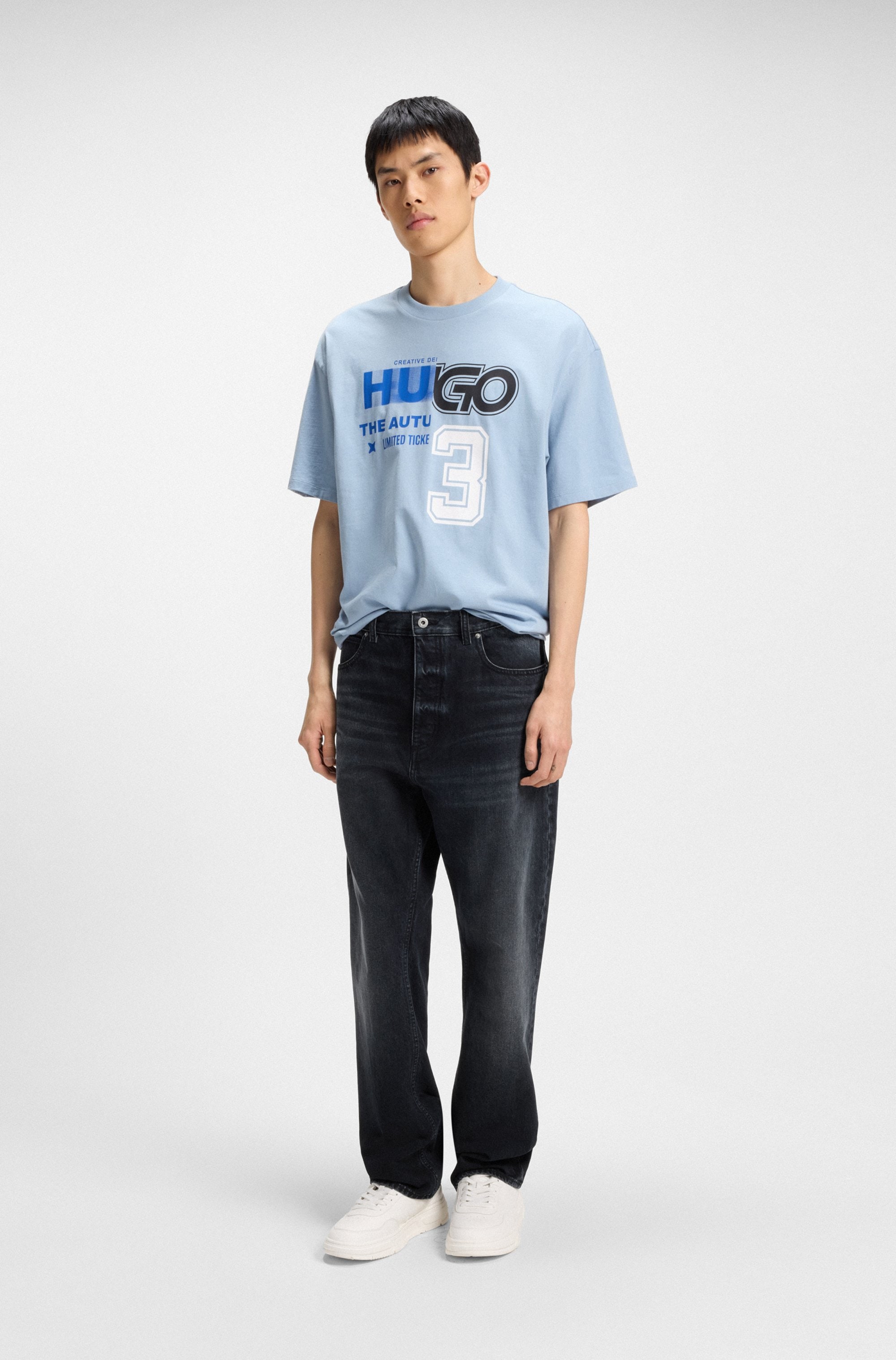 HUGO Blue Loose-fit-Jeans »Nate«, loose fit
