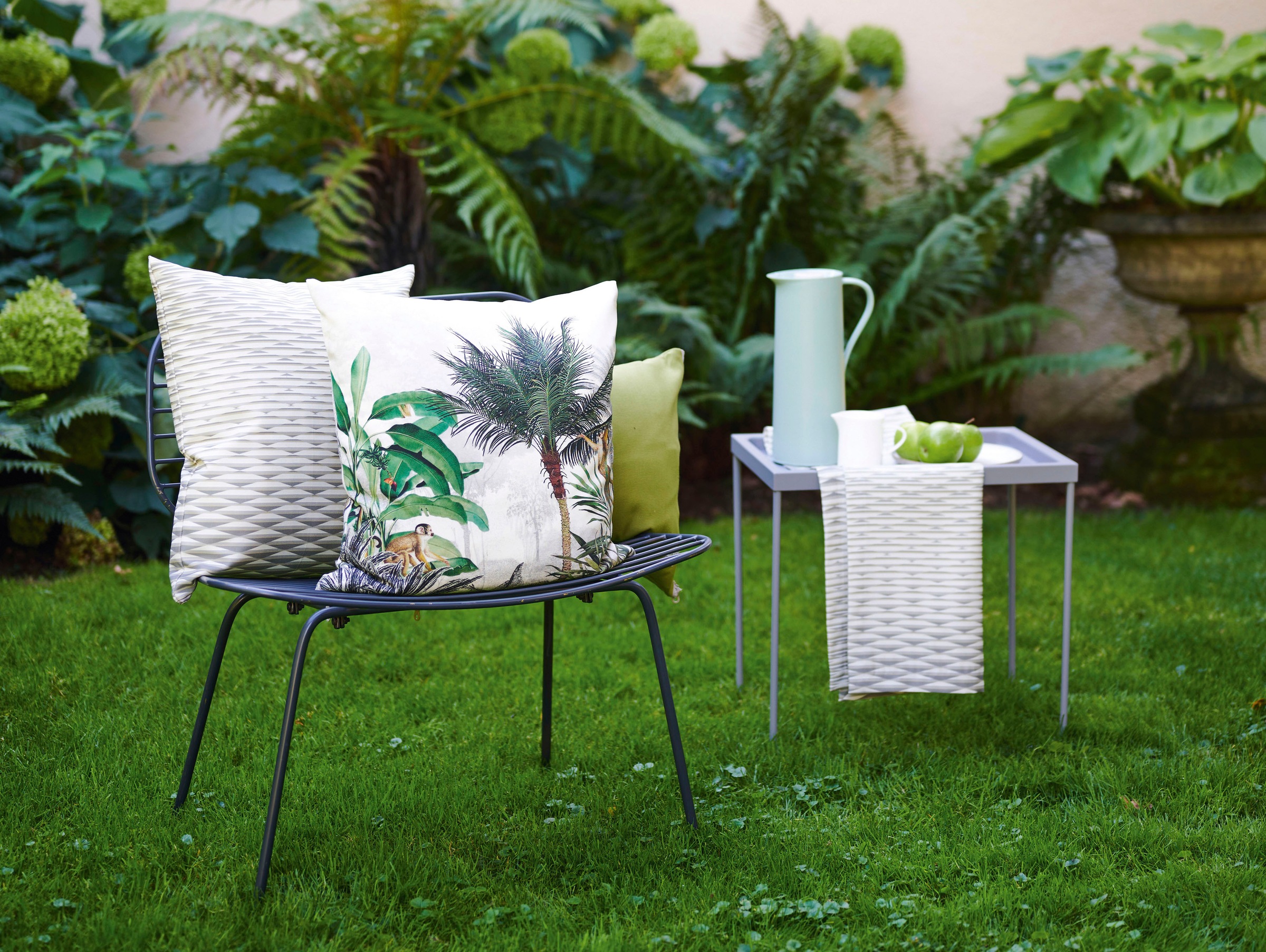 APELT Tischläufer "3909 OUTDOOR, Sommerdeko, Sommer" Digitaldruck günstig online kaufen