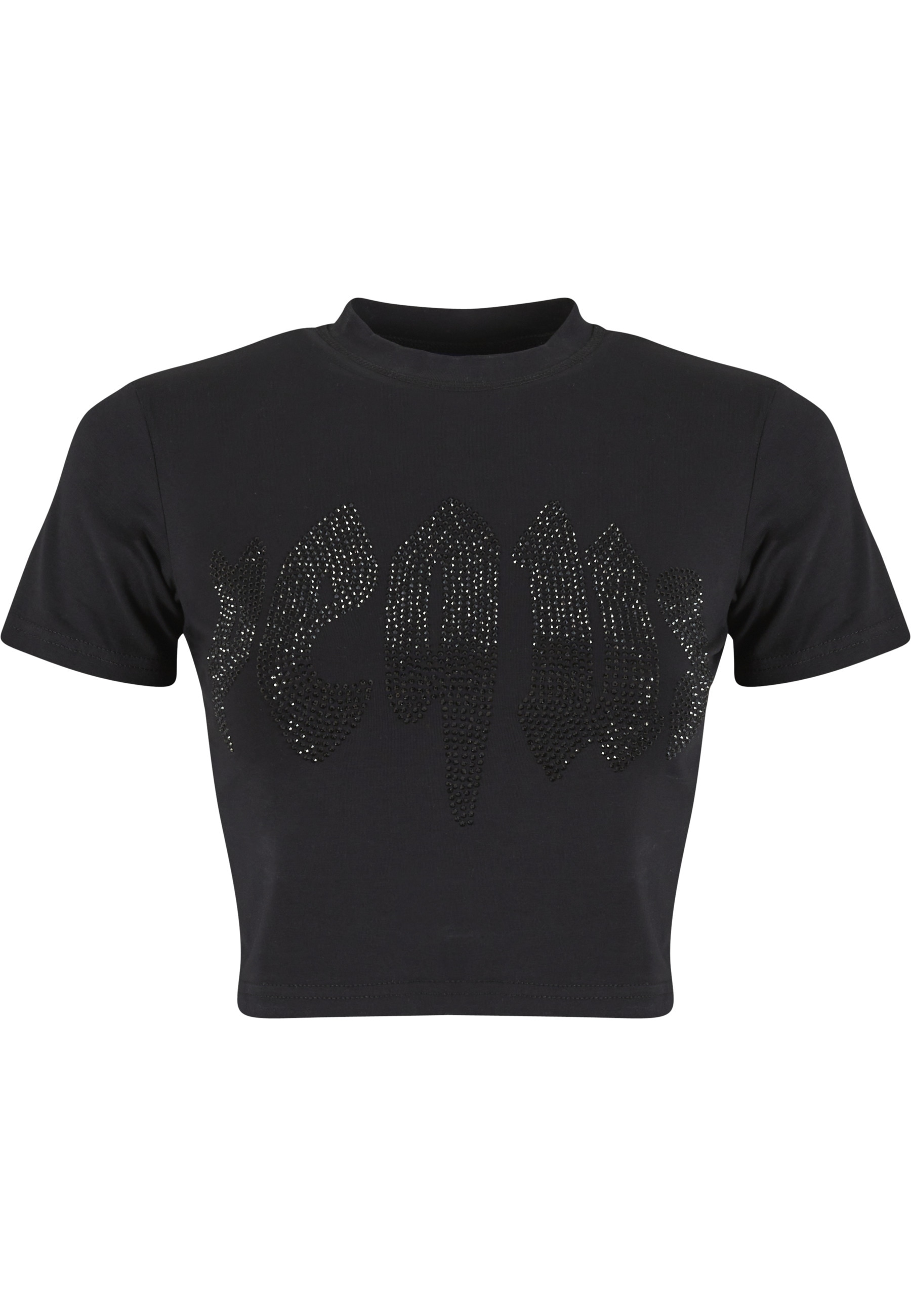 PEQUS T-Shirt "PEQUS PEQUS Rhinestone Mythic Logo Top" 1