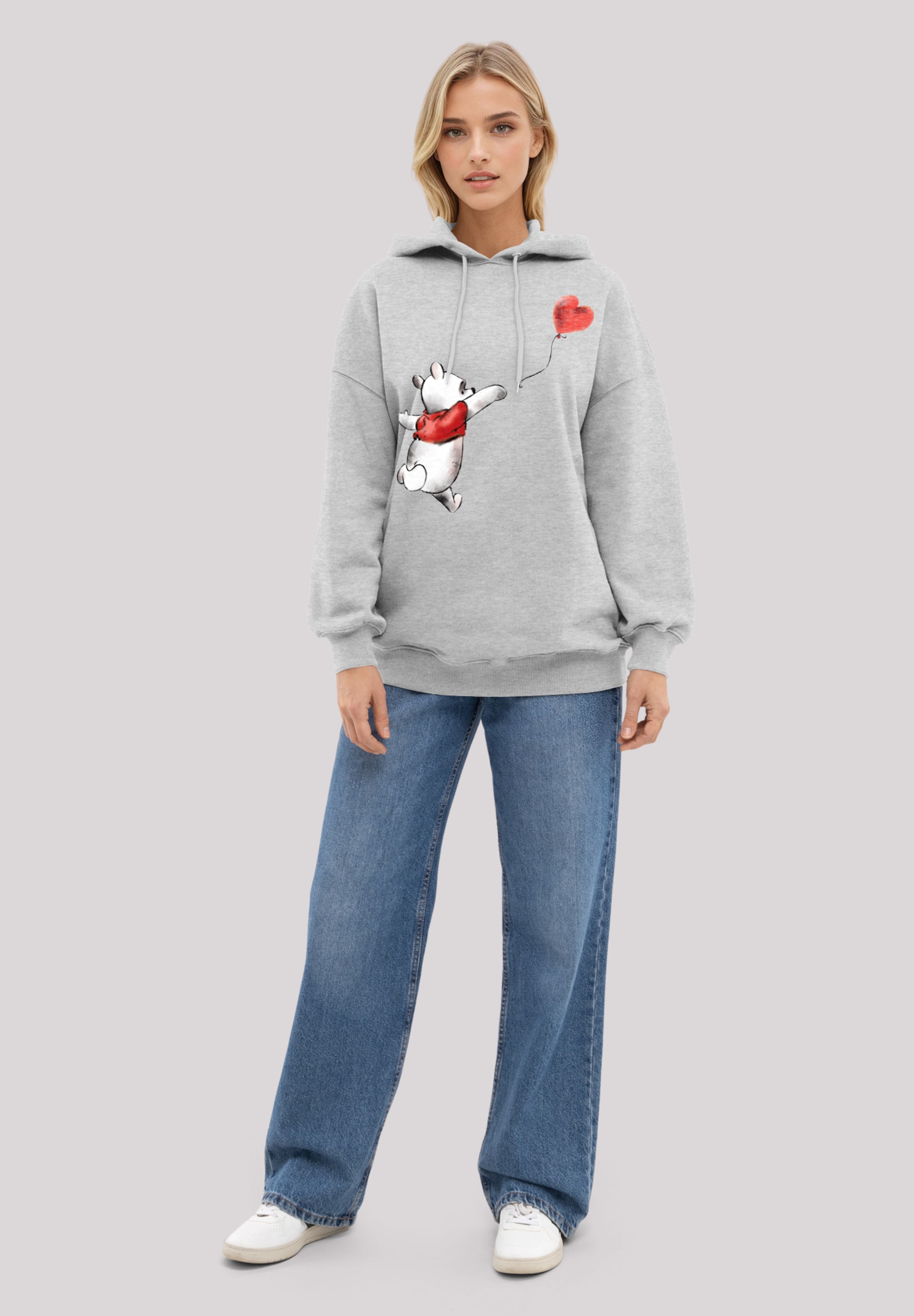 F4NT4STIC Kapuzenpullover »Winnie Puuh Luftballon Disney«, Premium Qualität