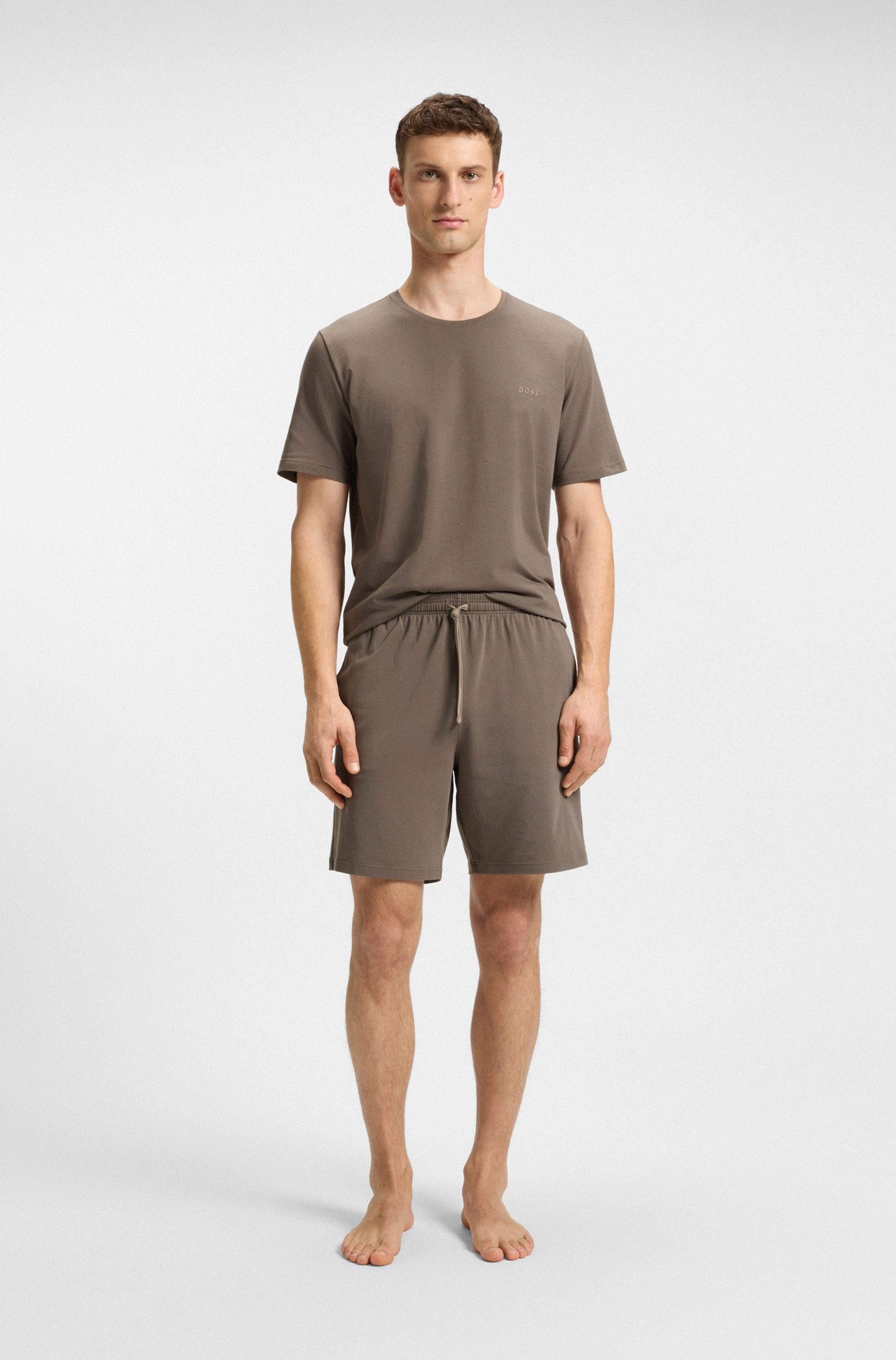 BOSS Sweatshorts »Mix&Match Short CW«, mit Eingriffstaschen