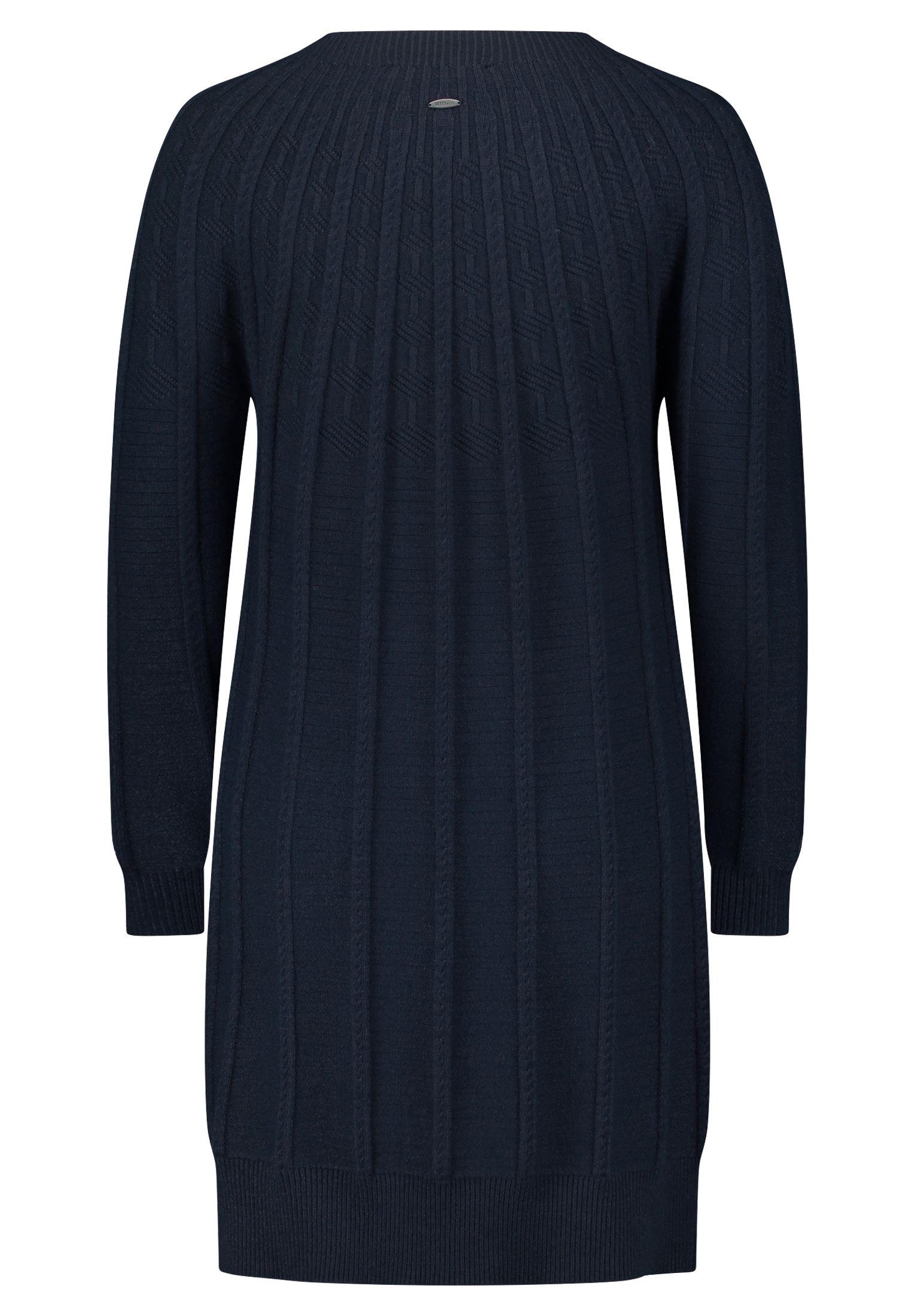 Betty&Co Strickkleid »Betty & Co Damen Strickkleid mit Rundhalsausschnitt«, Struktur