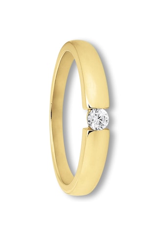 Goldring »Zirkonia Ring aus 333 Gelbgold«