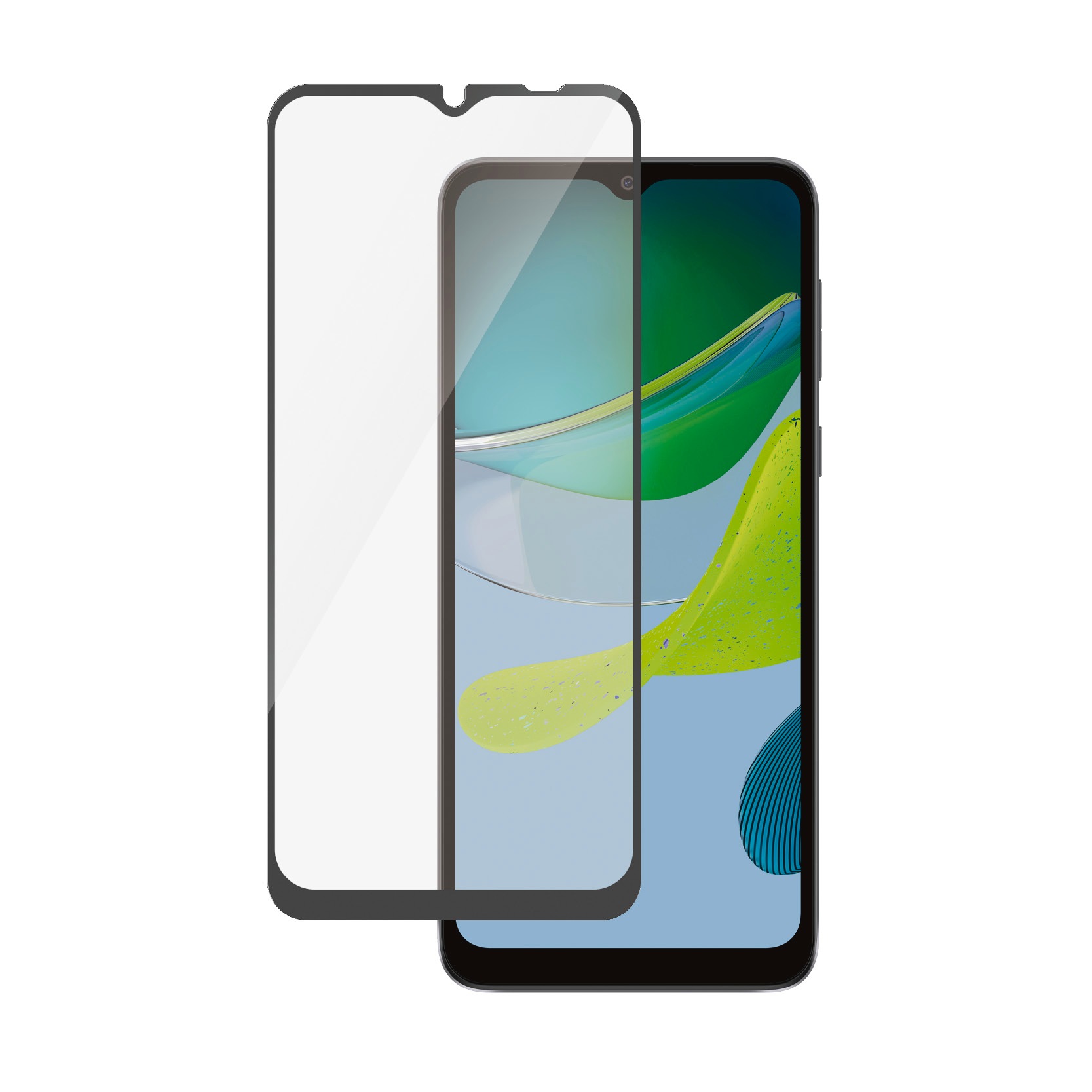 PanzerGlass Displayschutzglas »Screen Protector Ultra Wide Fit«, für Motorola moto e13