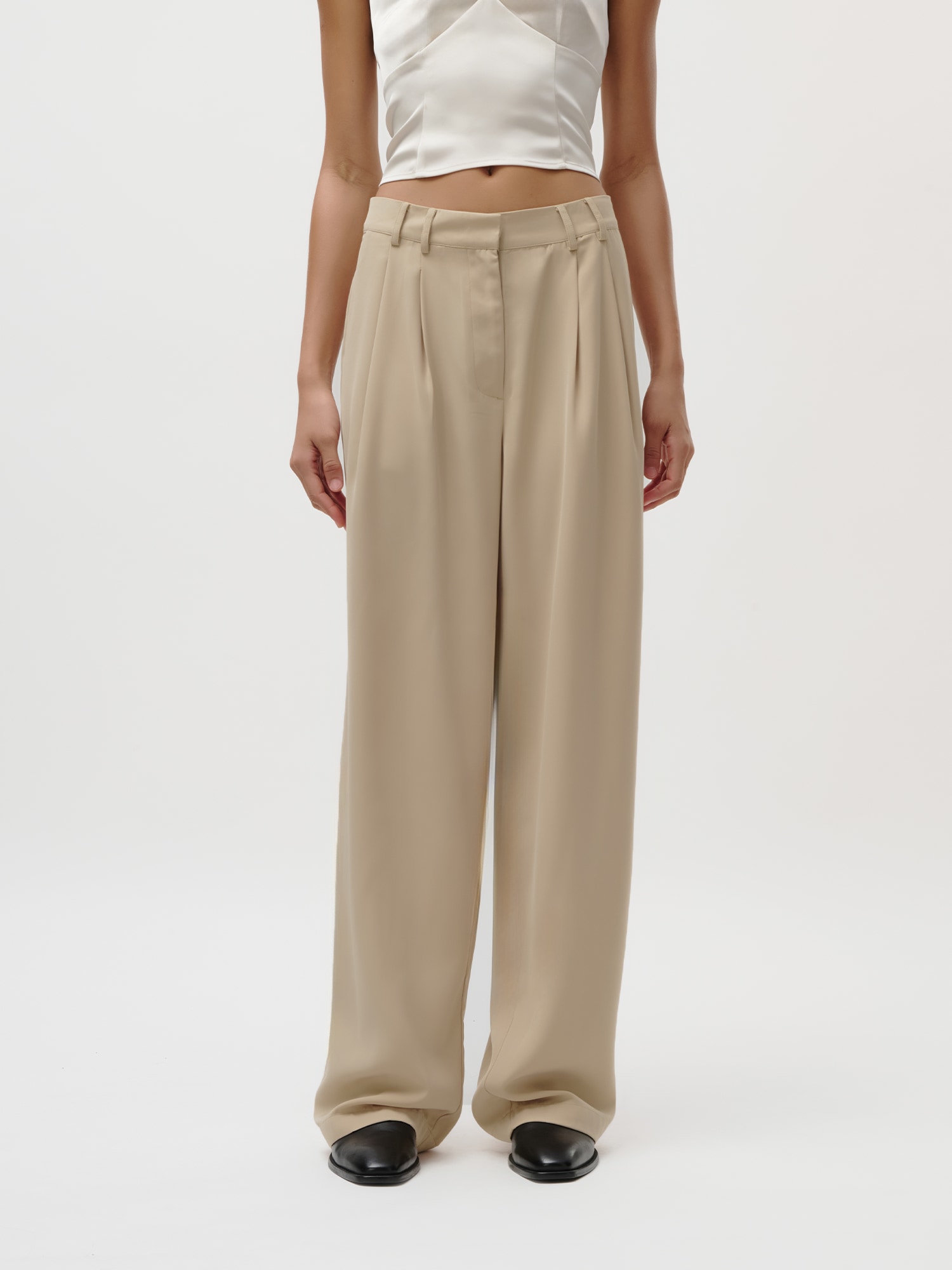 LeGer Bundfaltenhose "Kora, LeGer by Lena Gercke" Regular fit