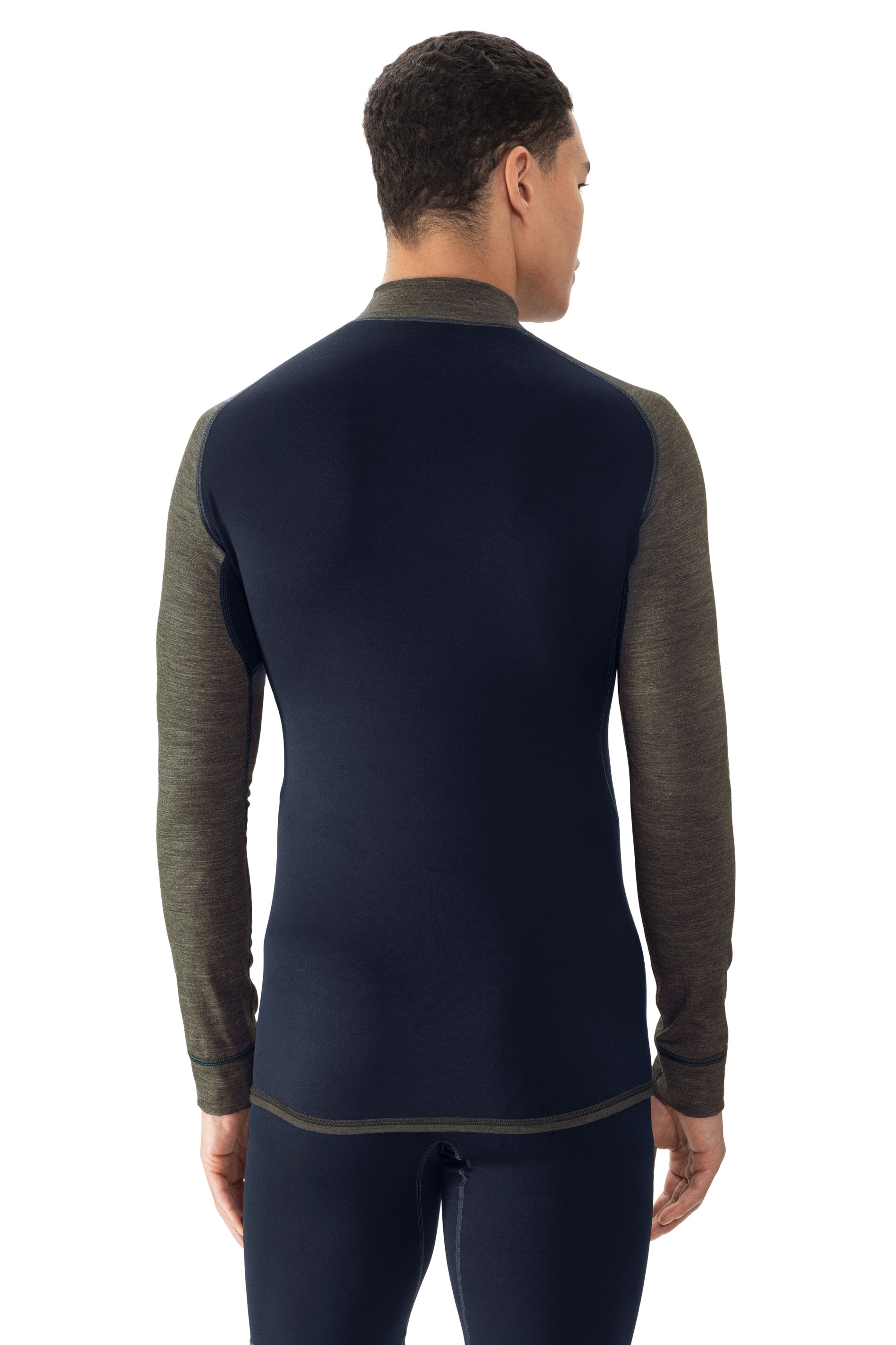 Thumbnail - Mey Langarmshirt "Prfrmnc+" Stehkragen mit Reißverschluss, schnelltrocknend