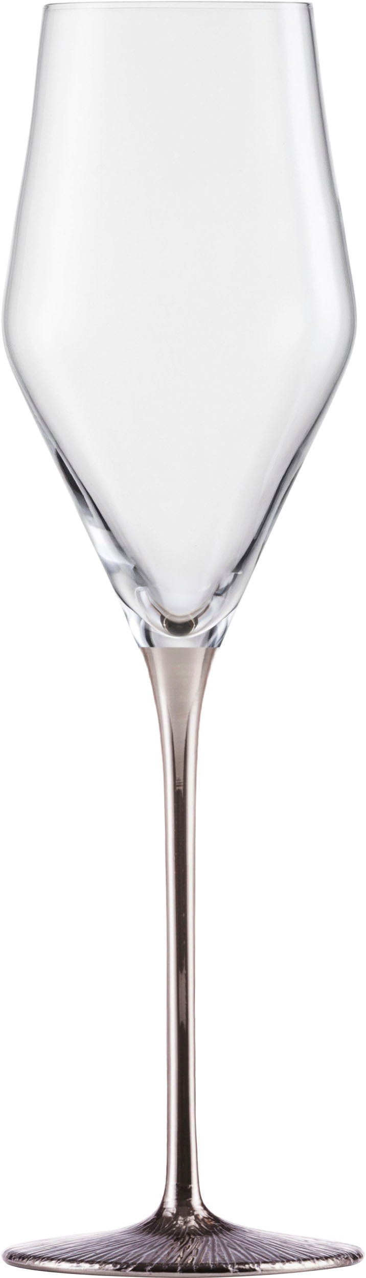 Eisch Germany Champagnerglas »RAVI PLATIN«, (Set, 2 tlg., 2 Champagnergläser im Geschenkkarton), in Handarbeit veredelt mit echtem Platin, 260ml, 2tlg, Made in Germany