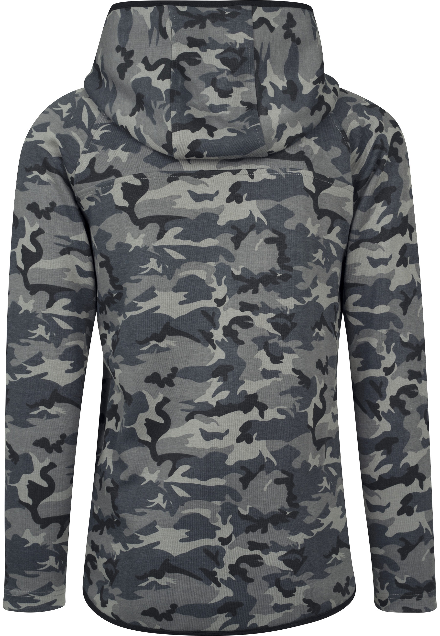 URBAN CLASSICS Allwetterjacke "Urban Classics Herren Interlock Camo Zip Jac günstig online kaufen