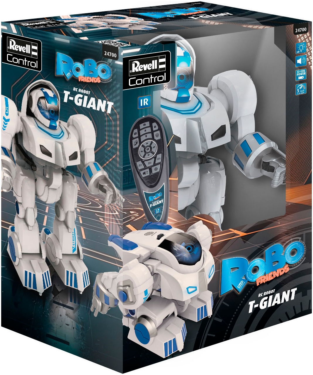 Revell® RC-Roboter »Revell® control, T-Giant«, mit IR Fernbedienung, Licht und Sound