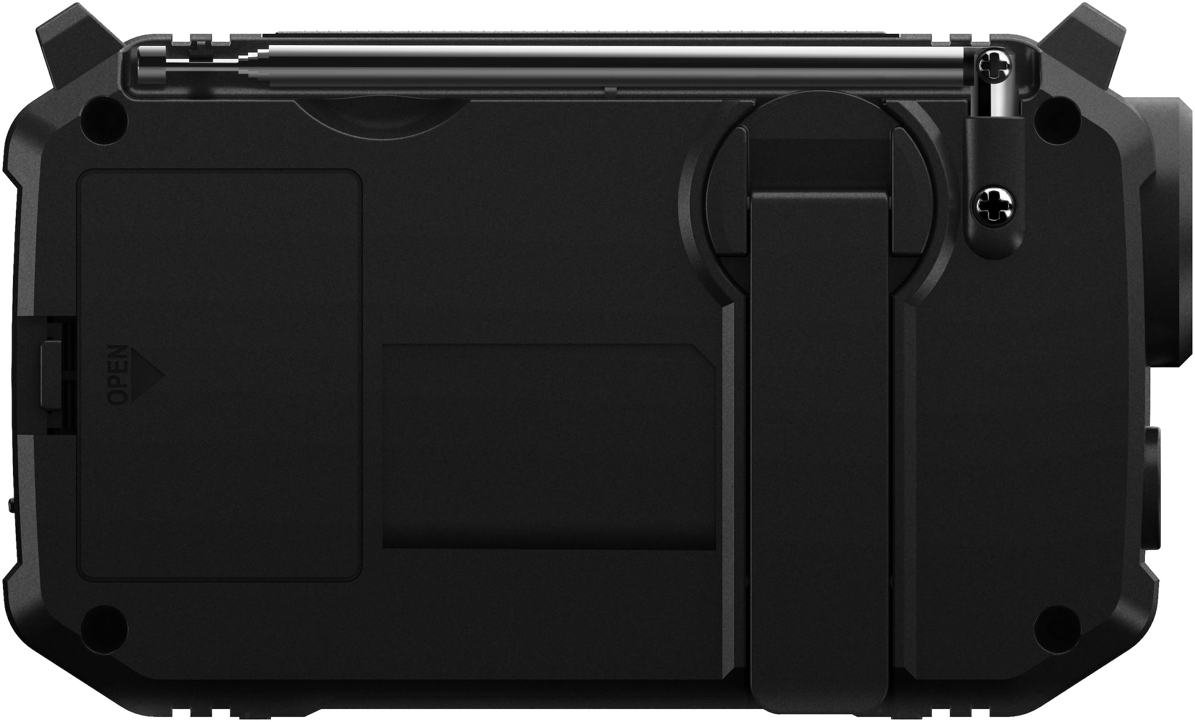 Philips Notfallradio »TAR1609/00« ( AM-Tuner | FM-Tuner 1 W) Kurbelradio, LED-Leuchte, lauter SOS-Alarm + Blinkleuchte,USB-C, USB-A