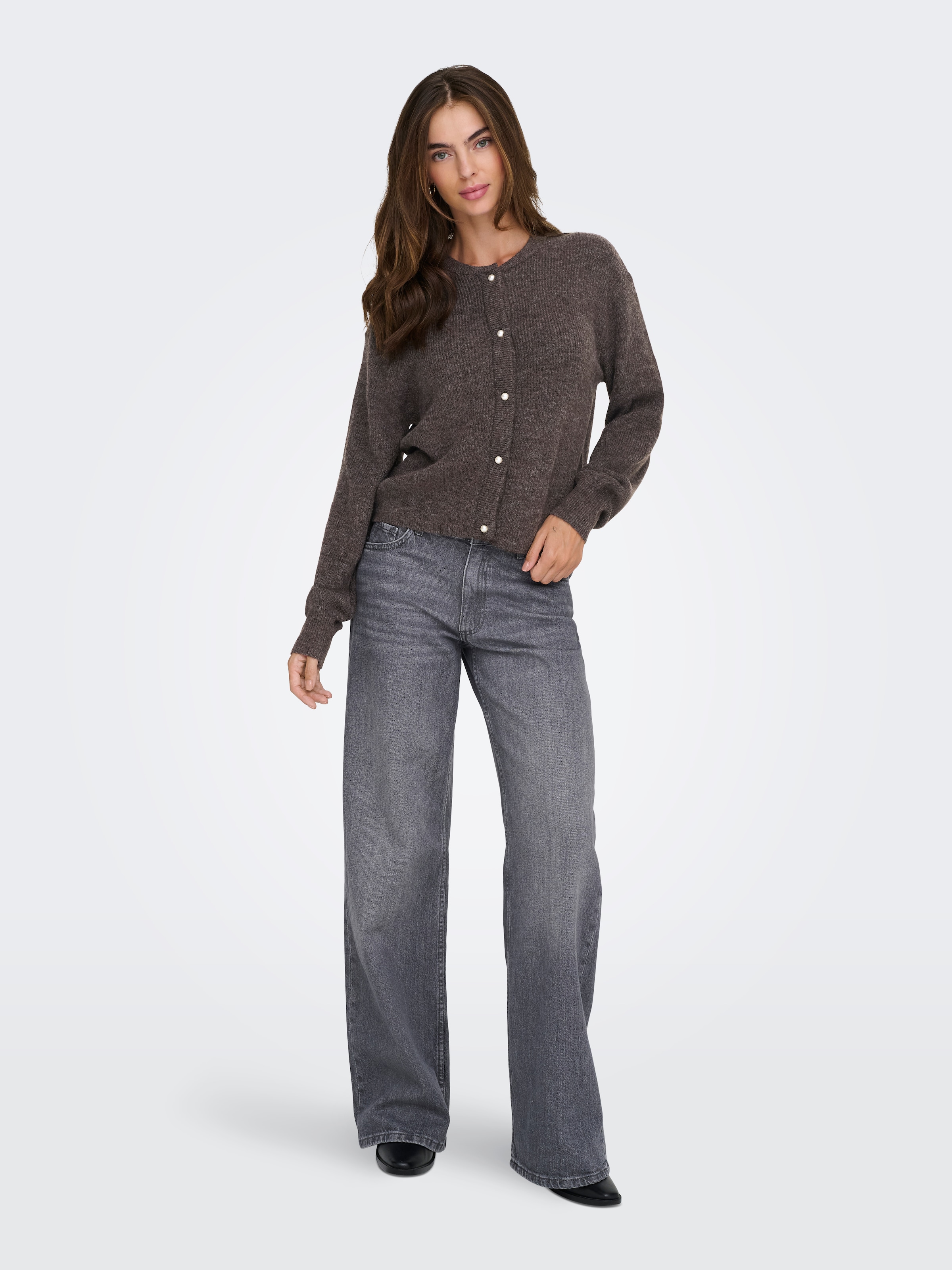 JDY Strickjacke »JDYLUMI LIFE L/S BUTTON CARDIGA KNT NOOS«