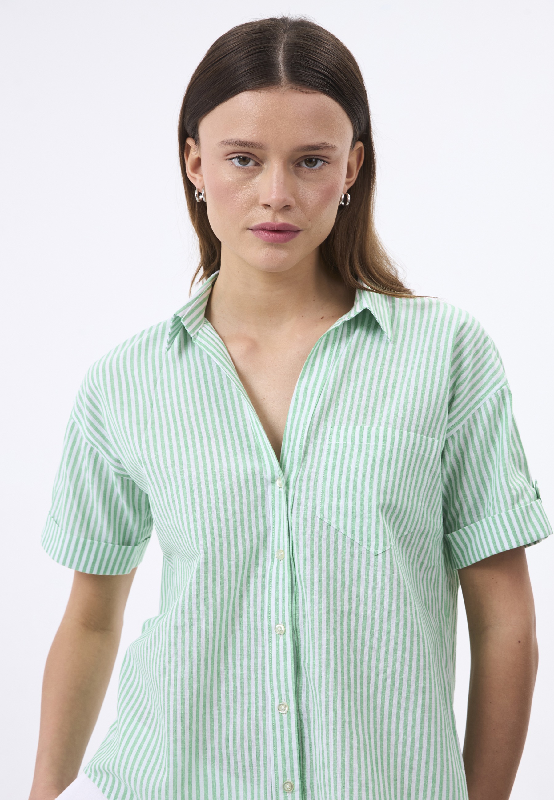 Felix Hardy Kurzarmbluse »Hemd«