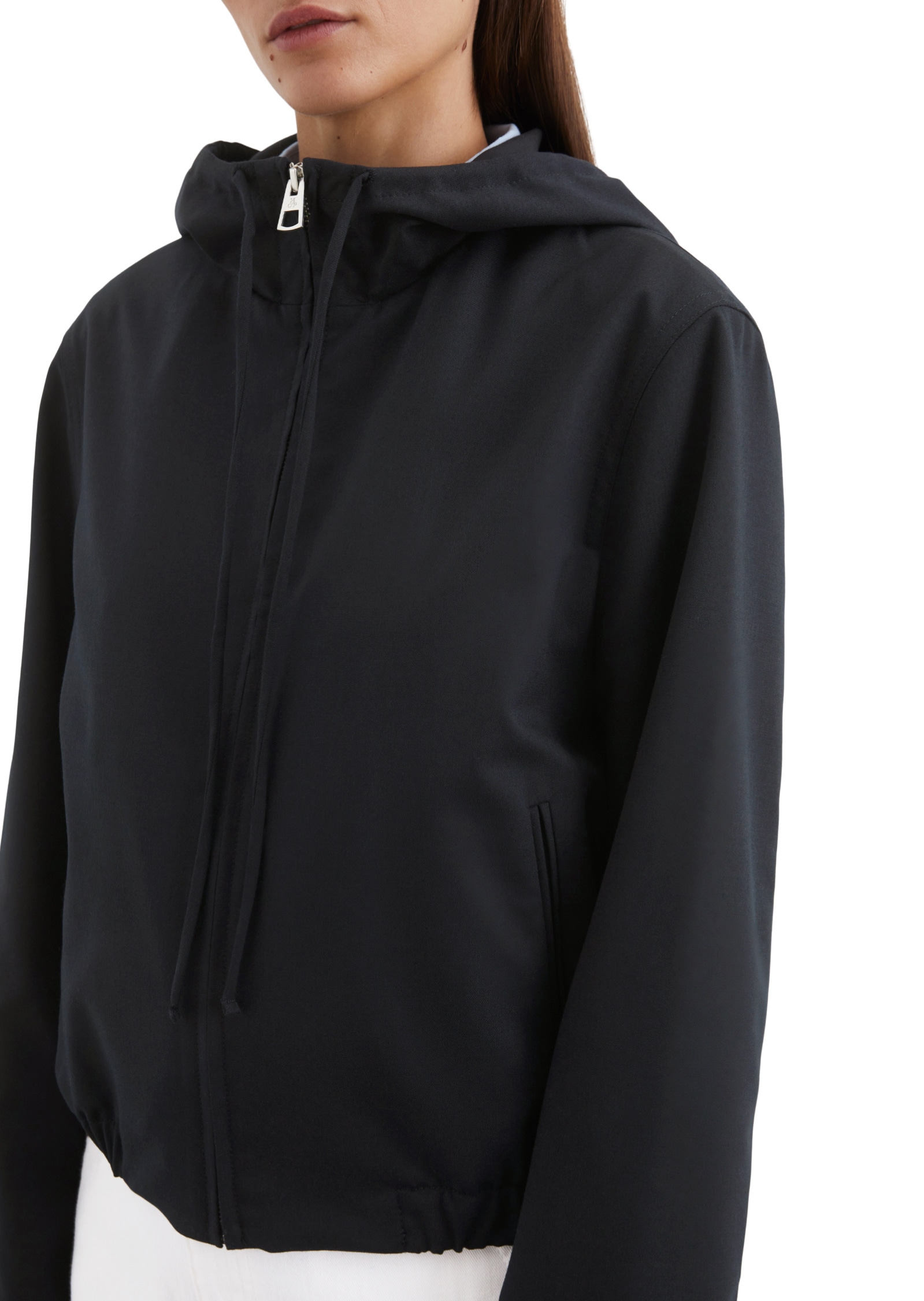 Marc O'Polo Kurzjacke »aus Polyester-Schurwolle-Mix«
