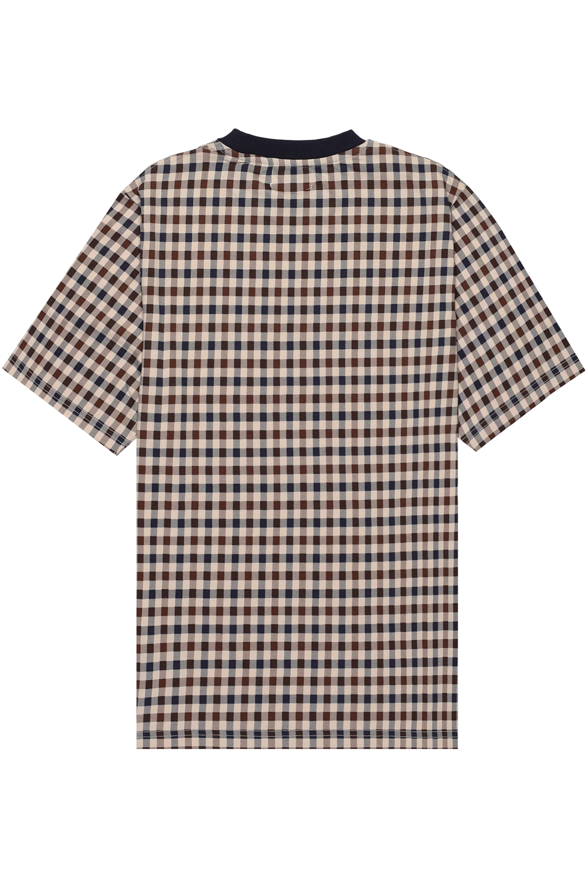 Aquascutum Active T-Shirt »ACTIVE CLUB CHECK T-SHIRT Herren« T-Shirt Herren, leichtes Kurzarmshirt, Karohemd, Outdoor, Sale
