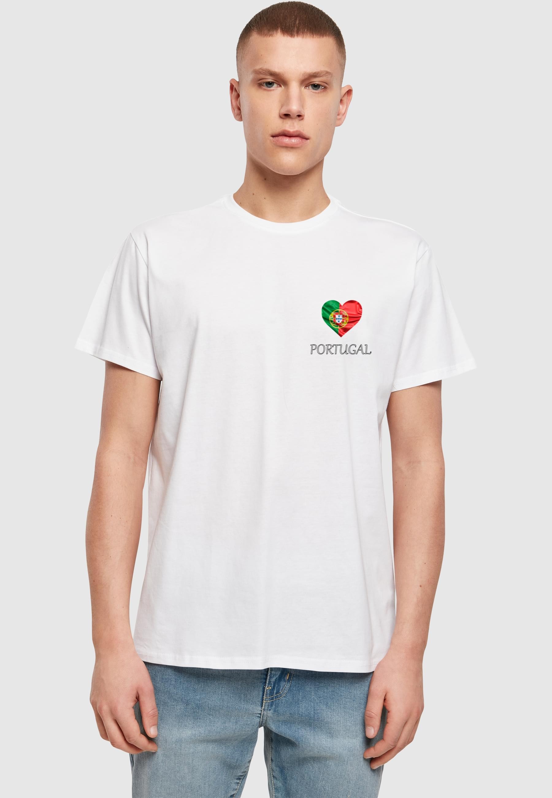 Merchcode T-Shirt »Merchcode Merchcode Football - Portugal T-shirt«, (1 tlg.)