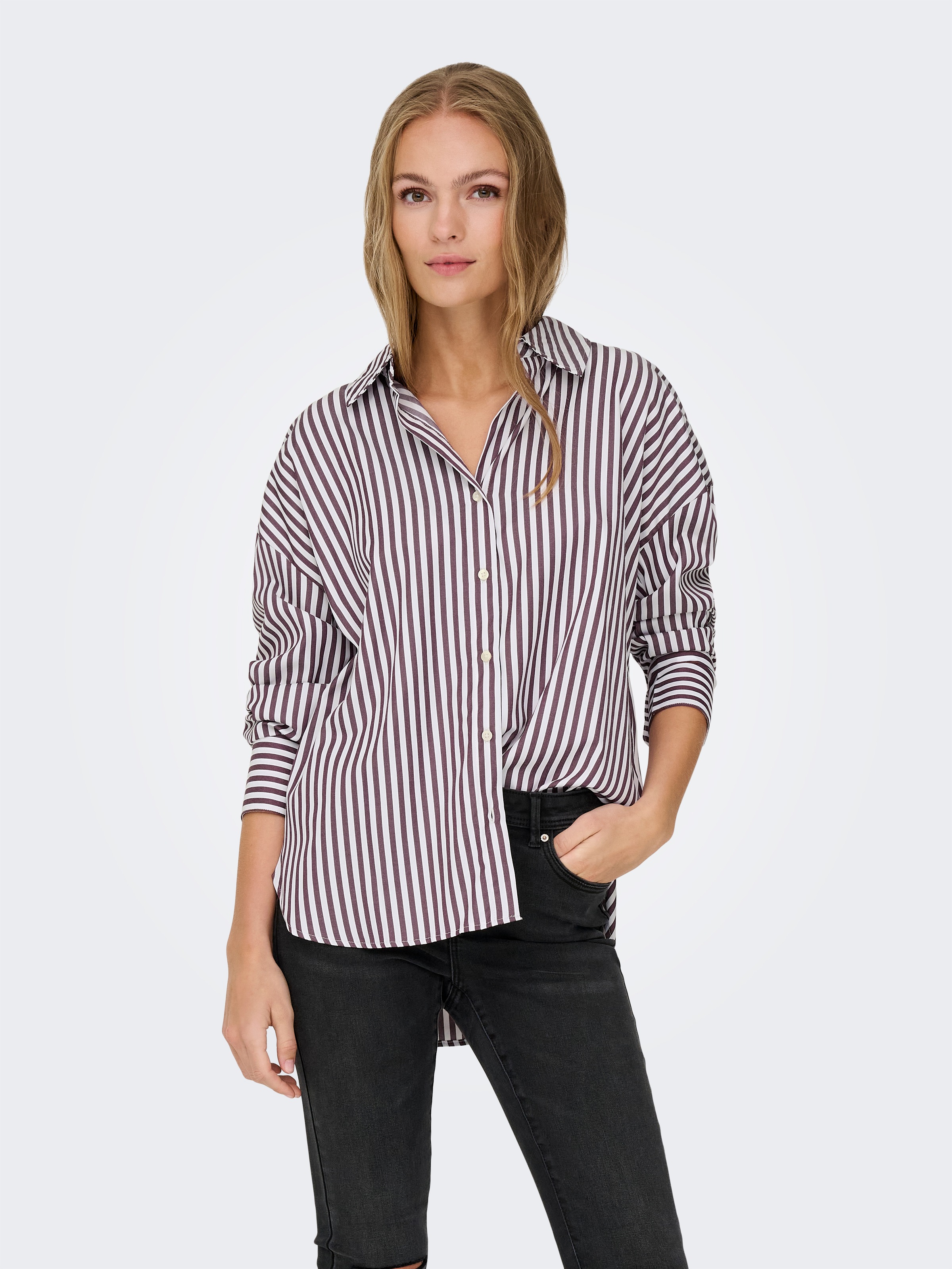 JDY Hemdbluse "JDYVESPER L/S LOOSE SHIRT WVN NOOS" günstig online kaufen