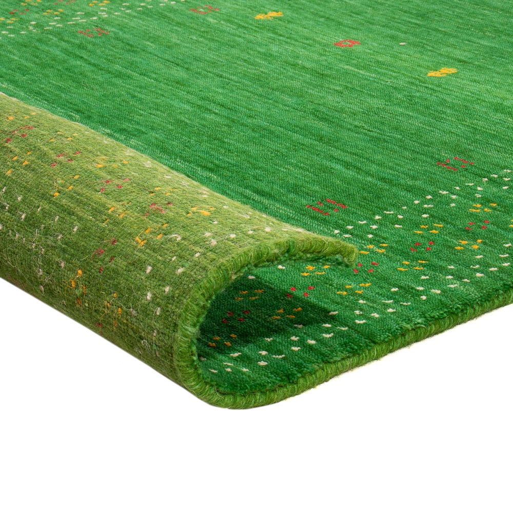 morgenland Wollteppich »LuxeWeave - Gabbeh Teppich - Loribaft Softy«, rechteckig, 1,2 mm Höhe, Sehr weicher Flor