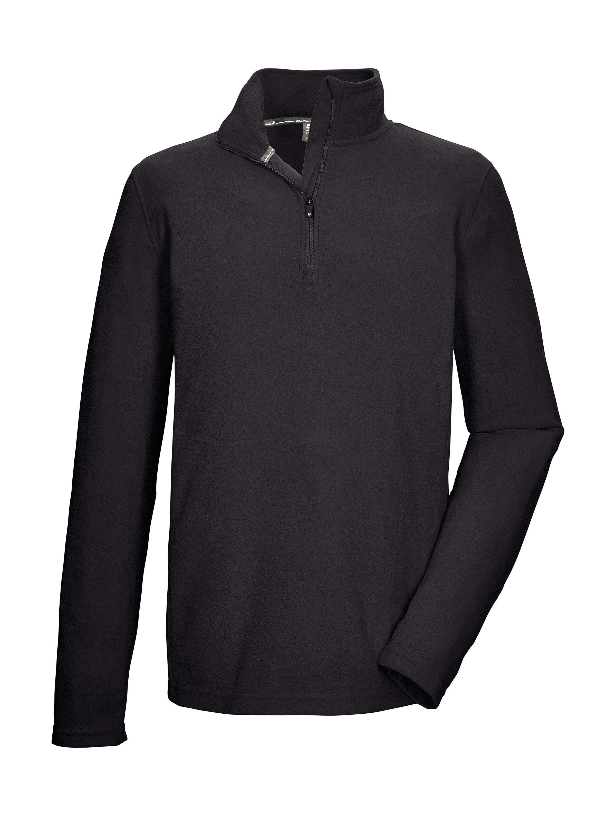 Killtec "KSW 100 MN FLC SHRT" Fleeceshirt mit Stehkragen, warm, Reißverschluss, Kinnschutz