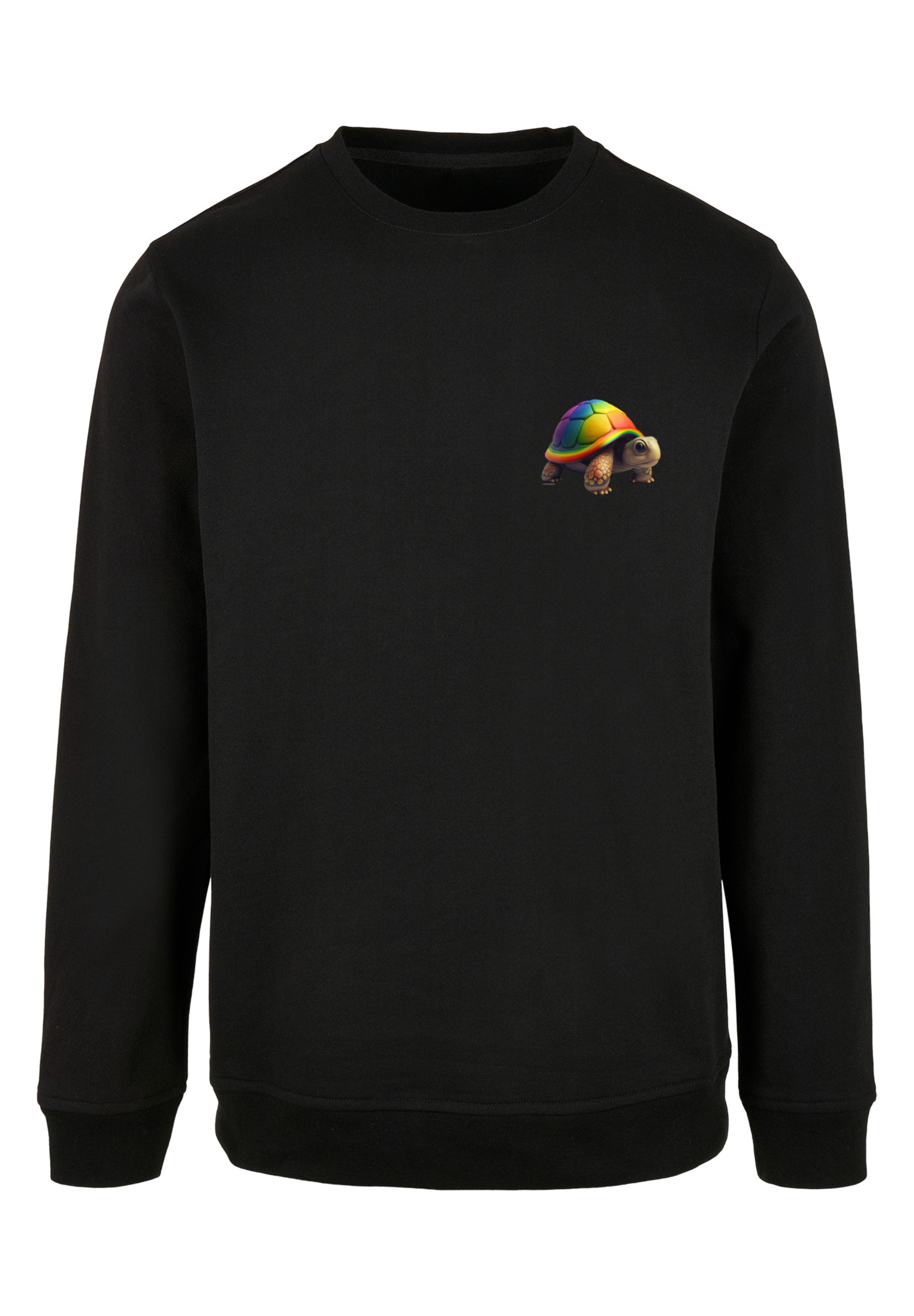 F4NT4STIC Kapuzenpullover "Rainbow Turtle CREWNECK", Print günstig online kaufen