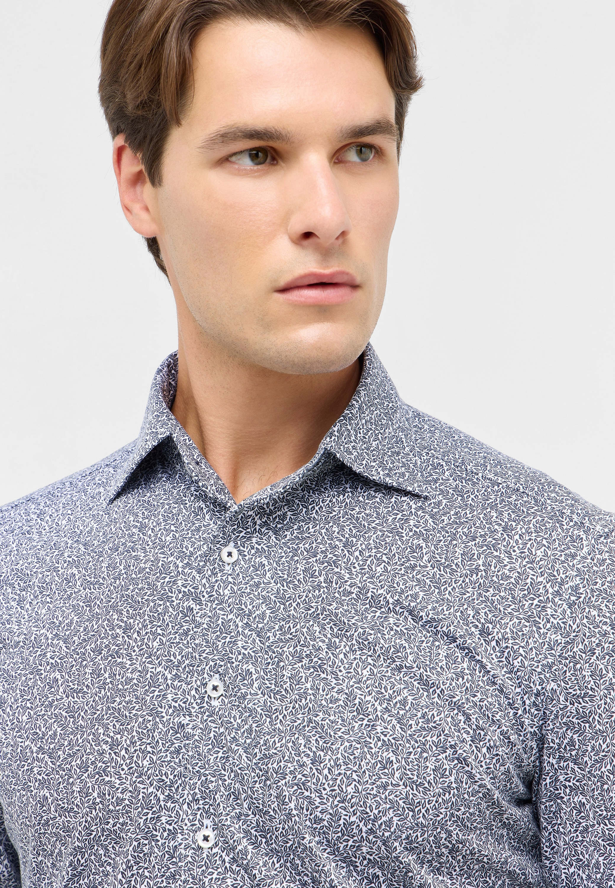 Eterna Langarmhemd »SLIM FIT« NON IRON (bügelfrei)