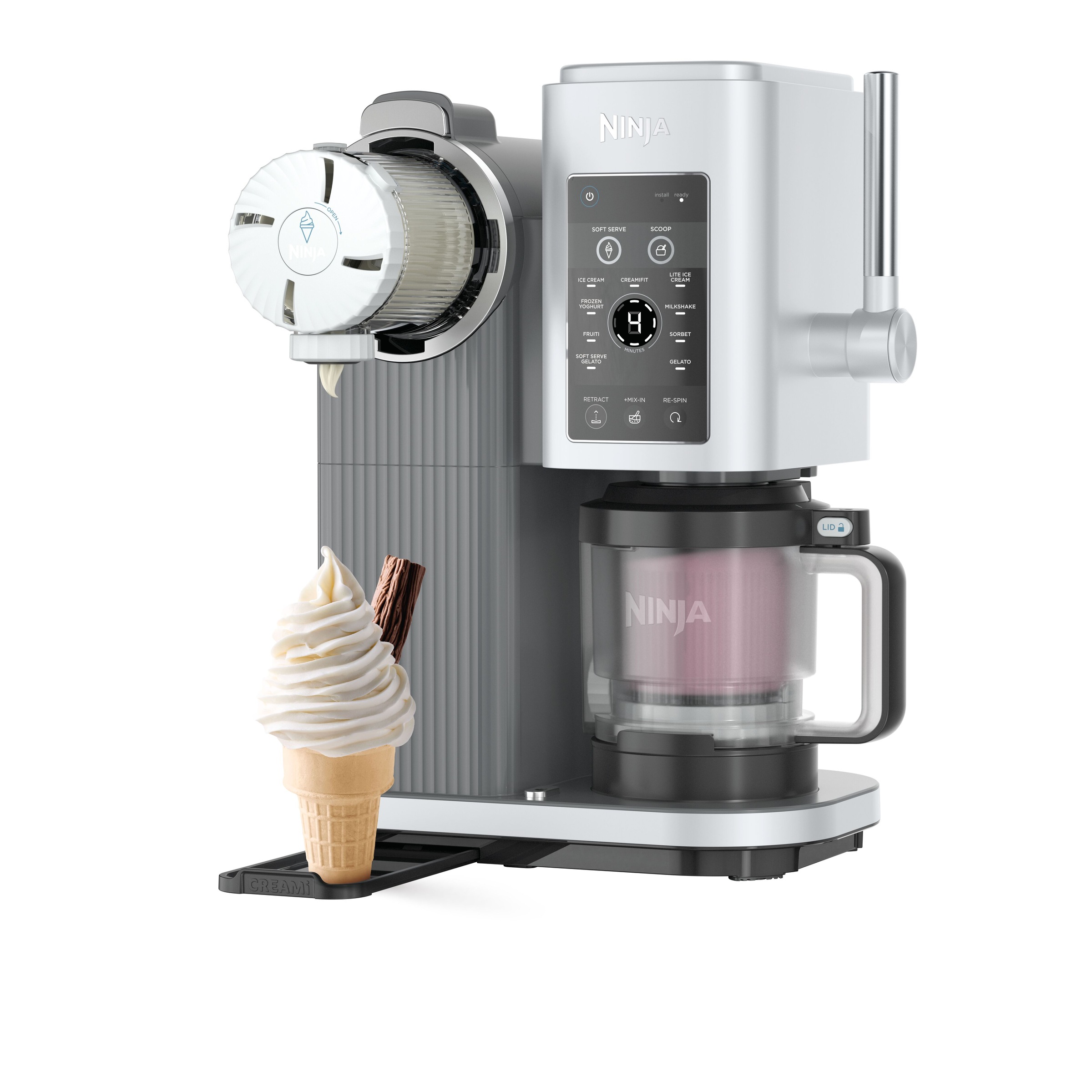 NINJA Eismaschine "Swirl by CREAMi 13-in-1" 0,48 l Softeis & Eismaschine NC günstig online kaufen