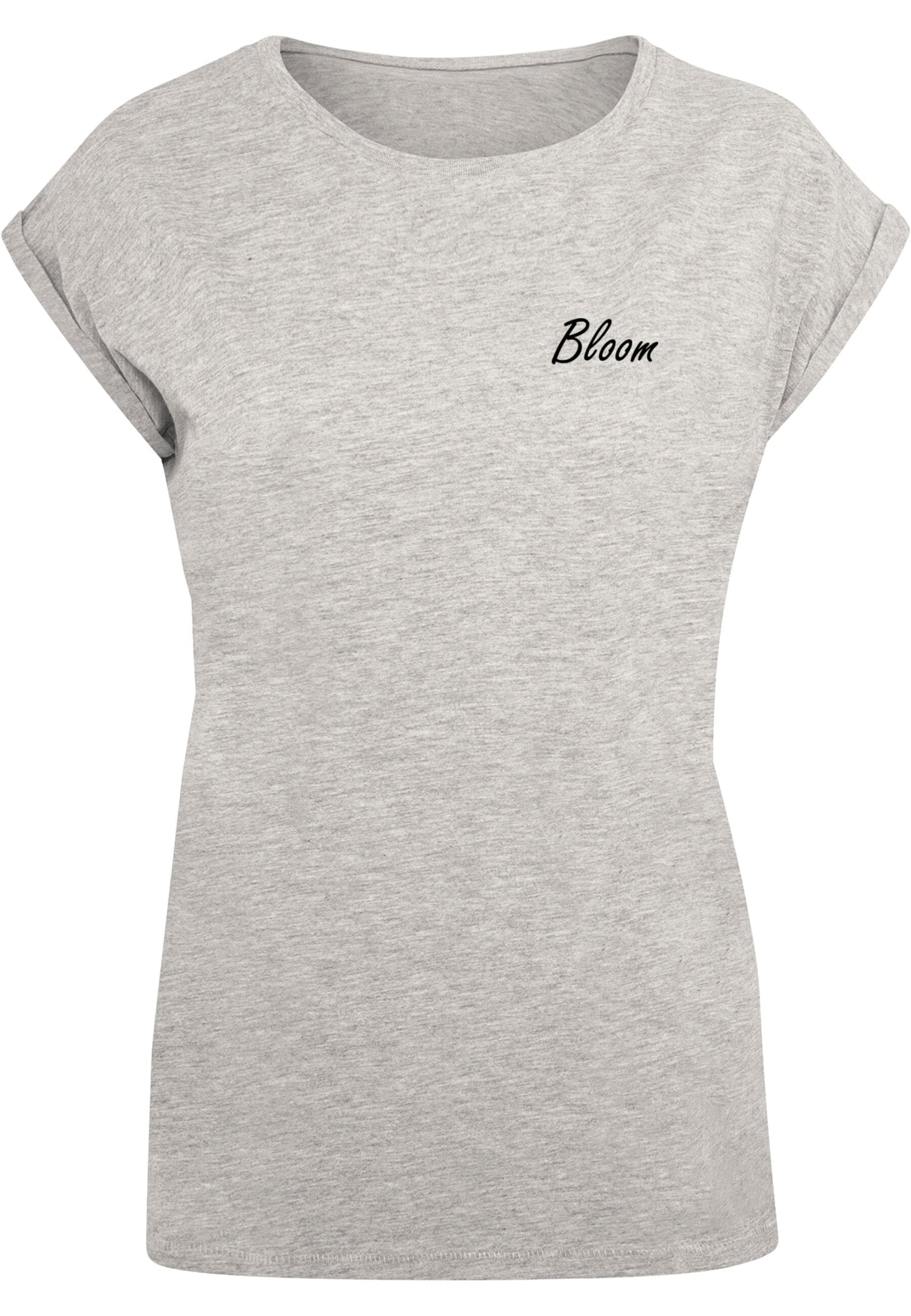 Shoulder Flowers BAUR (1 Tee«, T-Shirt online tlg.) Bloom Extended Ladies »Damen bestellen | Merchcode