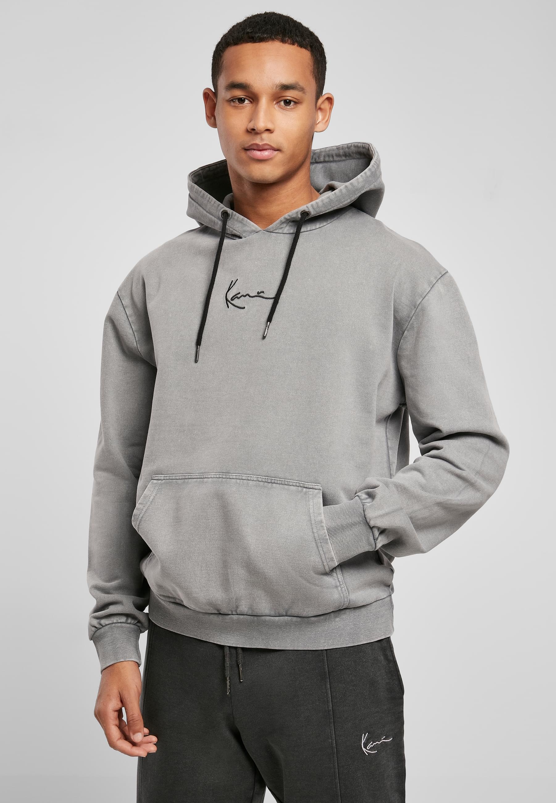 Karl Kani Sweatshirt »Karl Kani Herren KM221-014-1 Small Signature OS Hoodie bleached«, (1 tlg.)