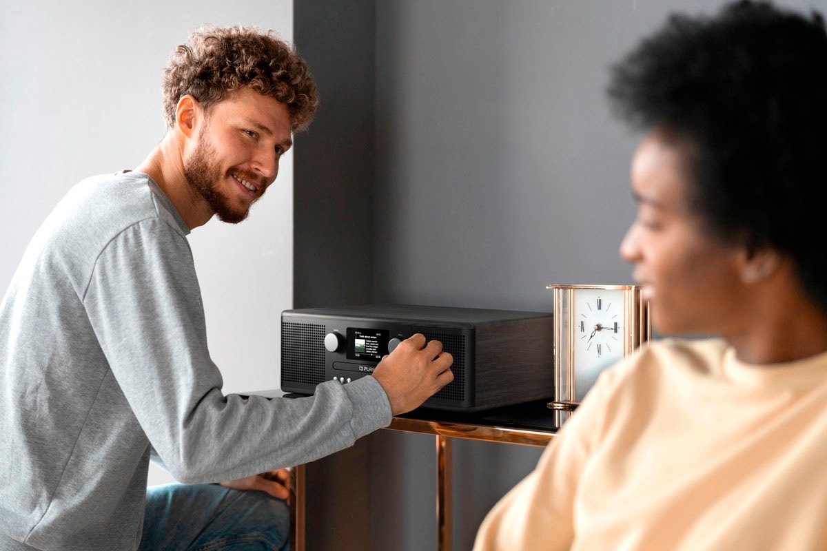 Pure Internet-Radio »Classic C-D6i«, (Bluetooth Digitalradio (DAB+)-UKW mit RDS-FM-Tuner-Automatische Senderverfolgung 30 W)