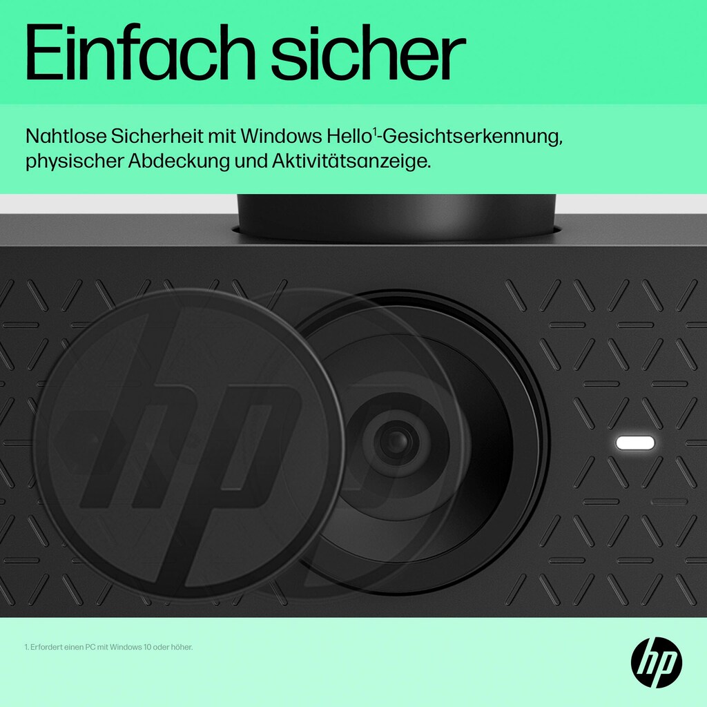 HP Webcam »620 FHD«, Full HD, 5 fachx opt. Zoom