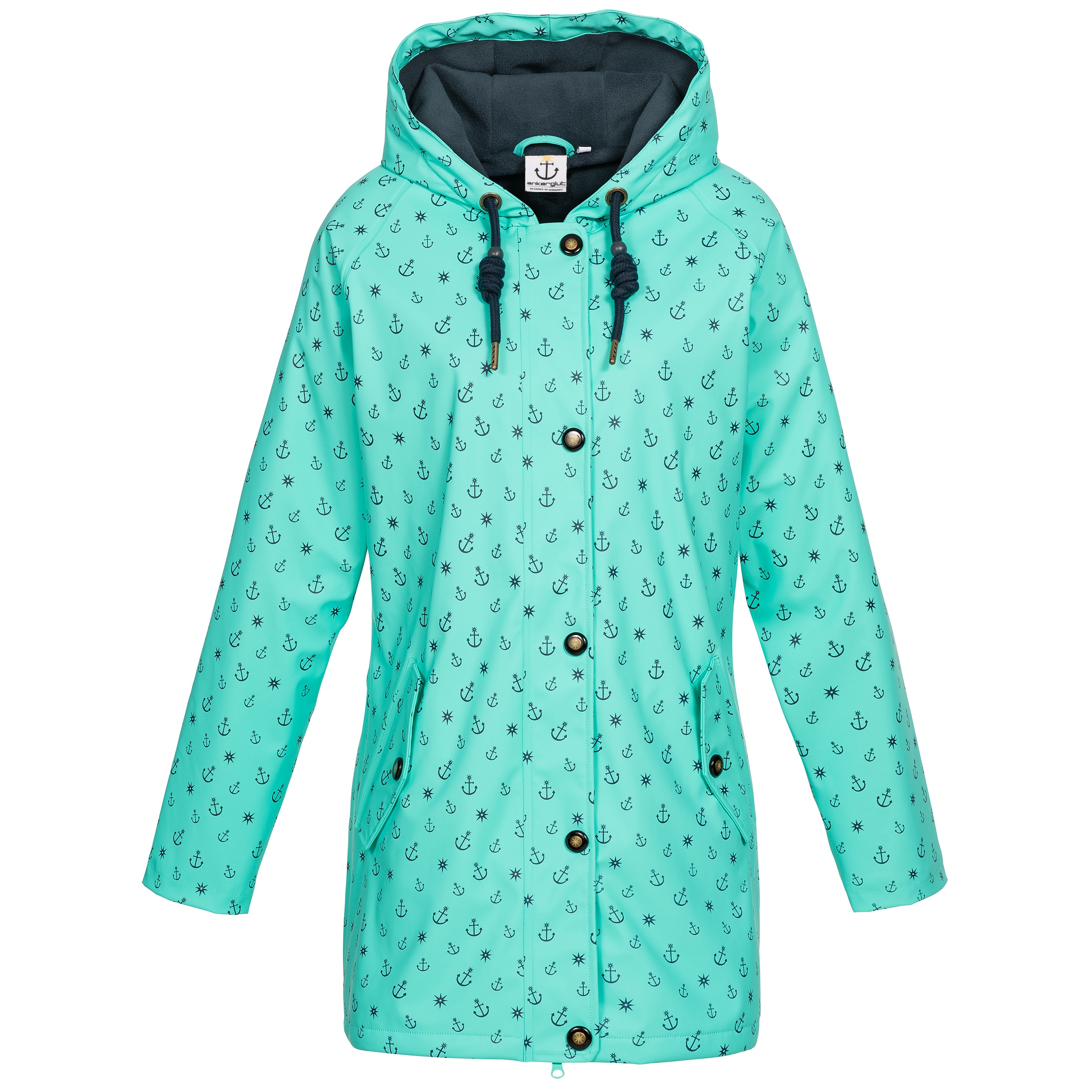 DEPROC Active Regenjacke "Friesennerz HALIFAX ANCHOR WOMEN", auch in Großen Größen erhältlich