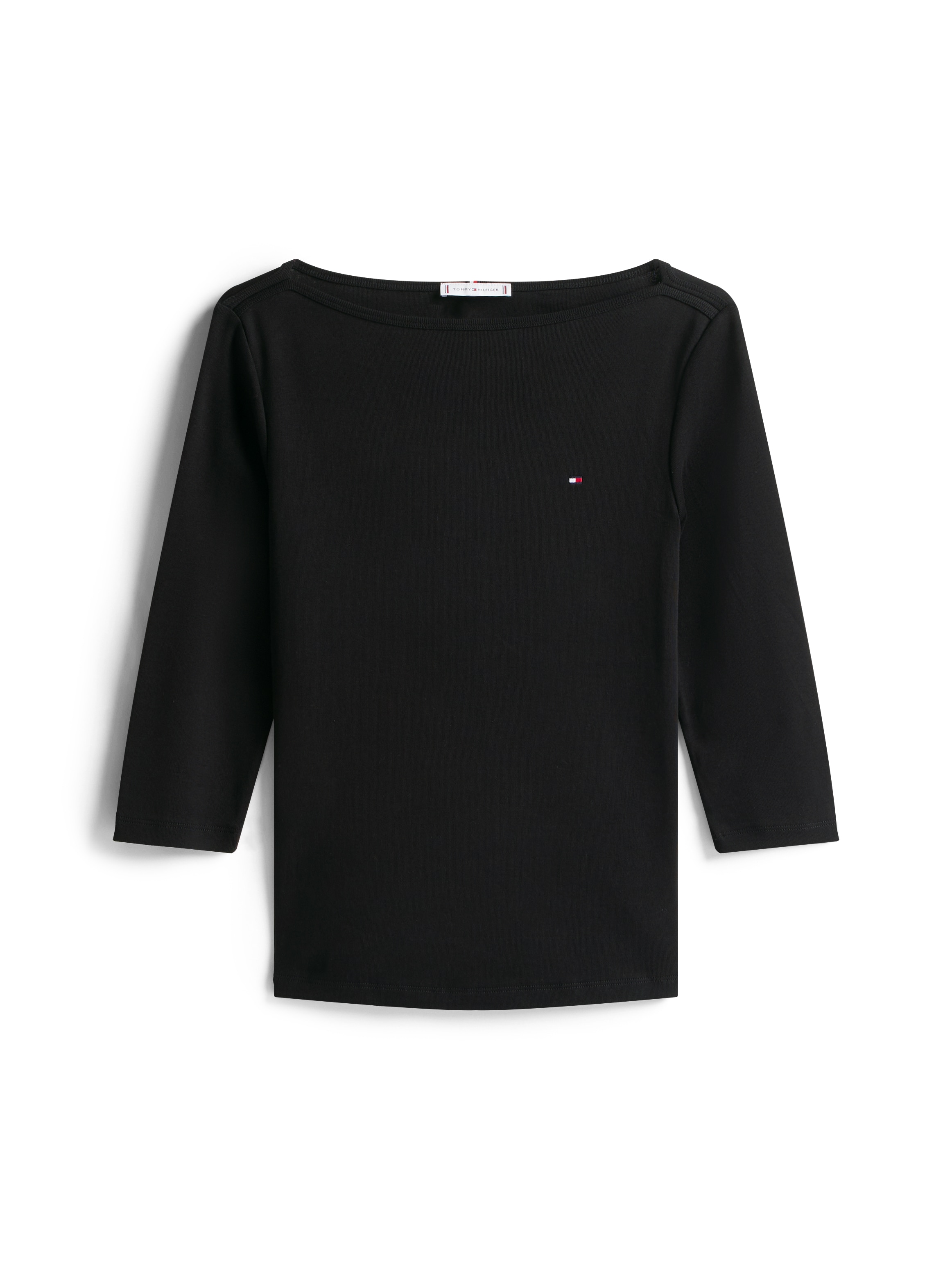 Tommy Hilfiger 3/4-Arm-Shirt »NEW CODY SLIM BOAT-NK 3/4SLV«, mit Logostickerei
