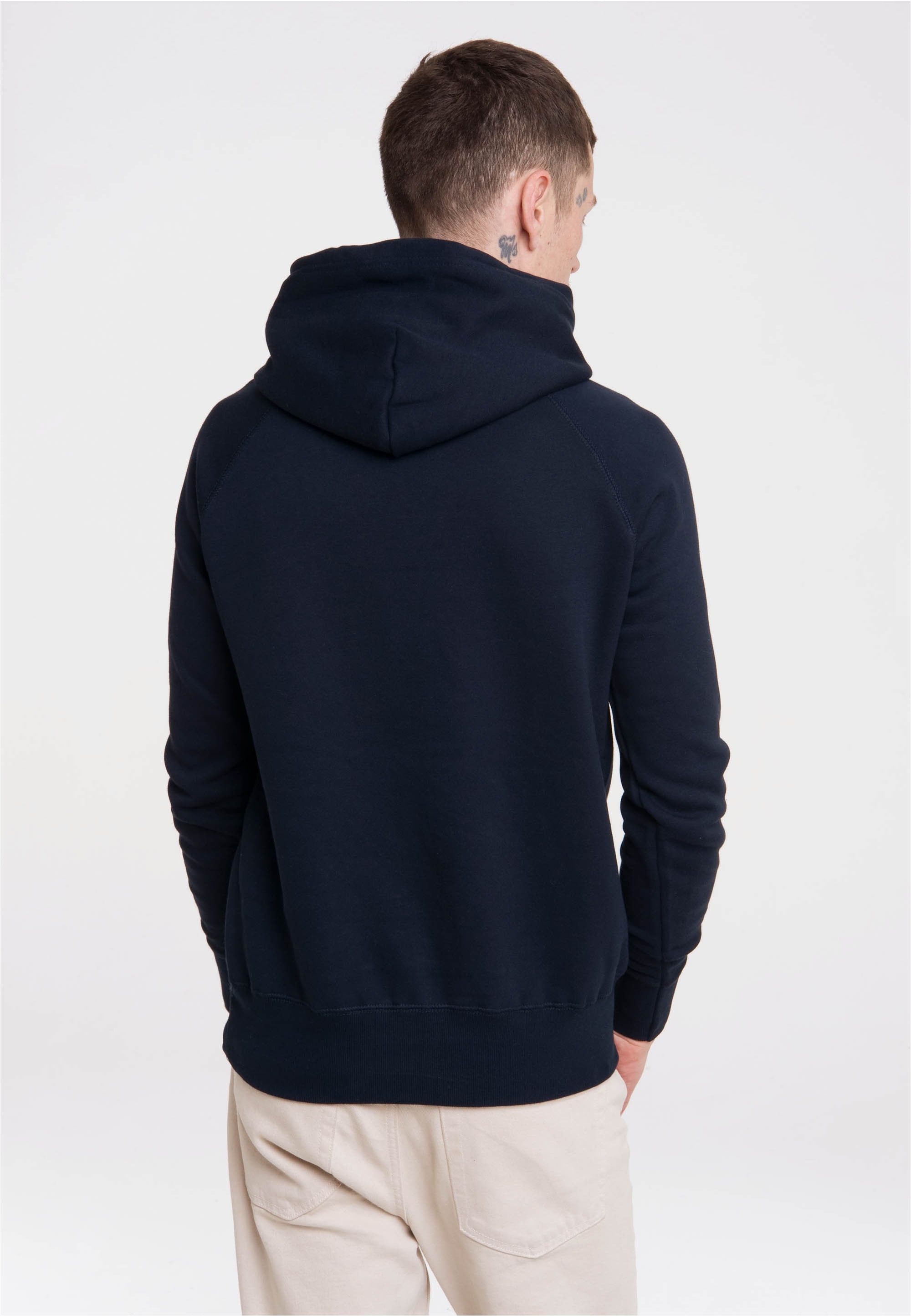 LOGOSHIRT Kapuzensweatshirt »DC – Superman Logo«, mit Superhelden-Print
