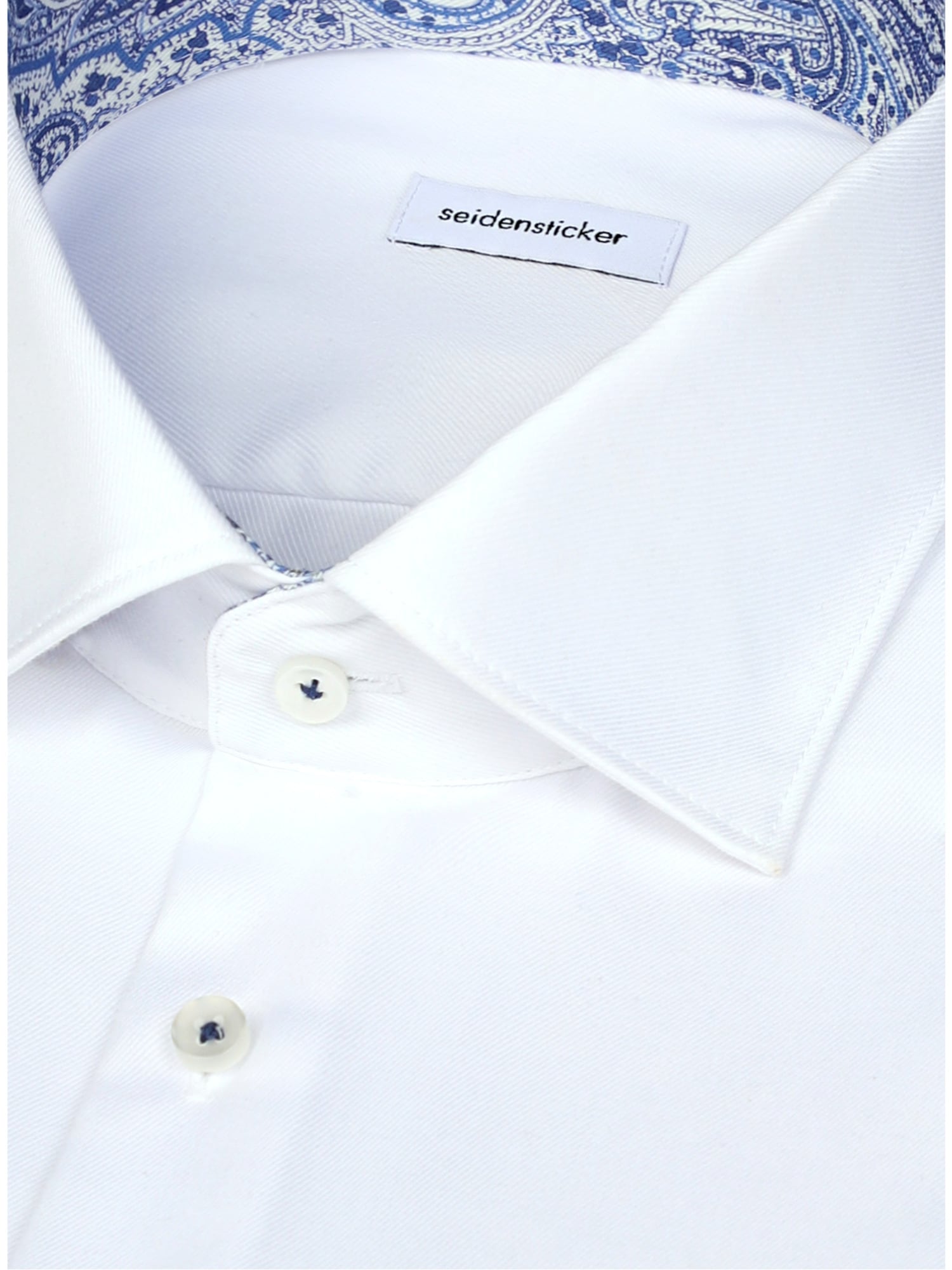 seidensticker Businesshemd »Schwarze Rose« Shaped 1/1 Kentkragen Uni