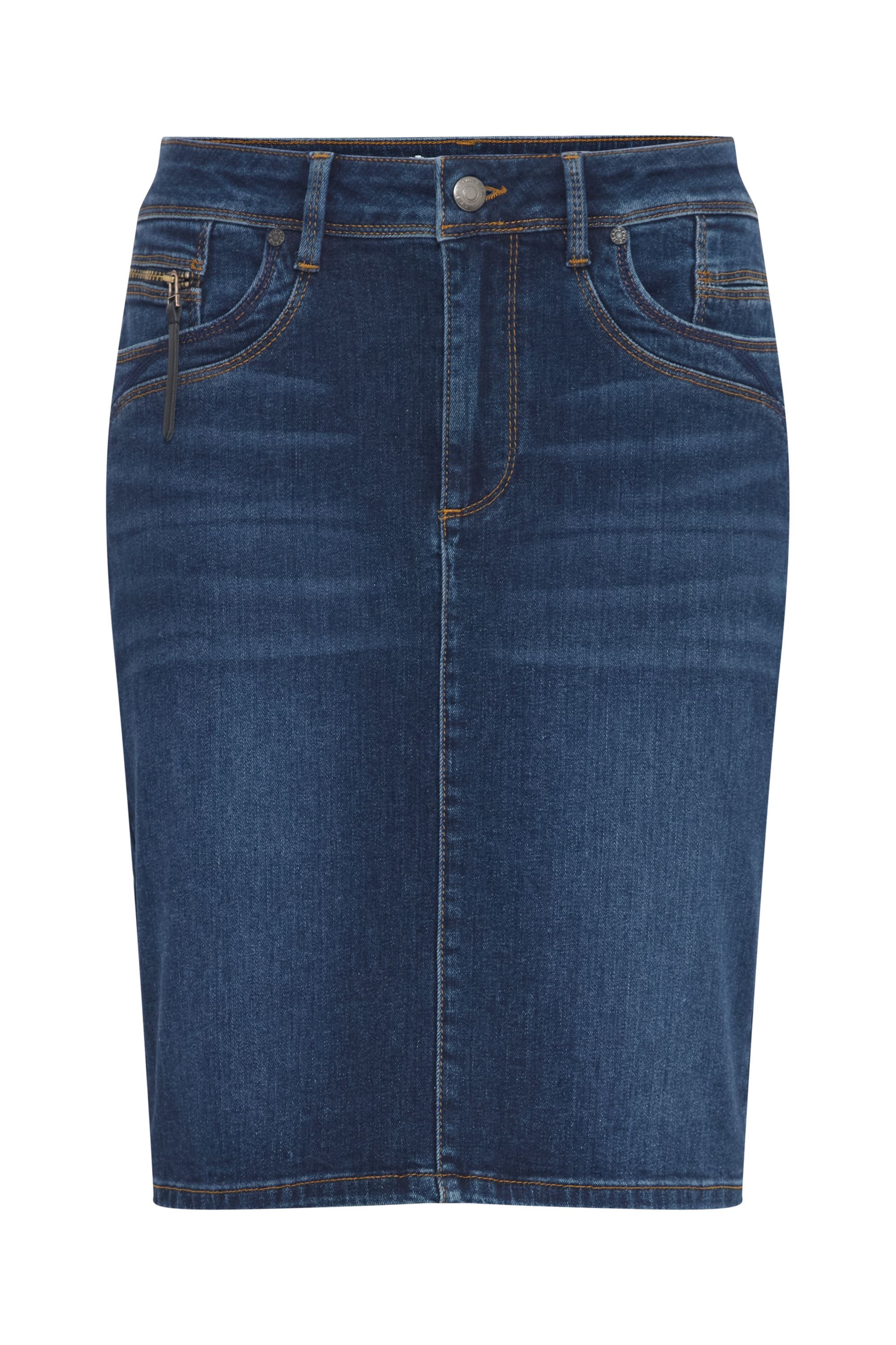 Pulz Jeans Jeansrock "Jeansrock PZKAROLINA HW Skirt" günstig online kaufen