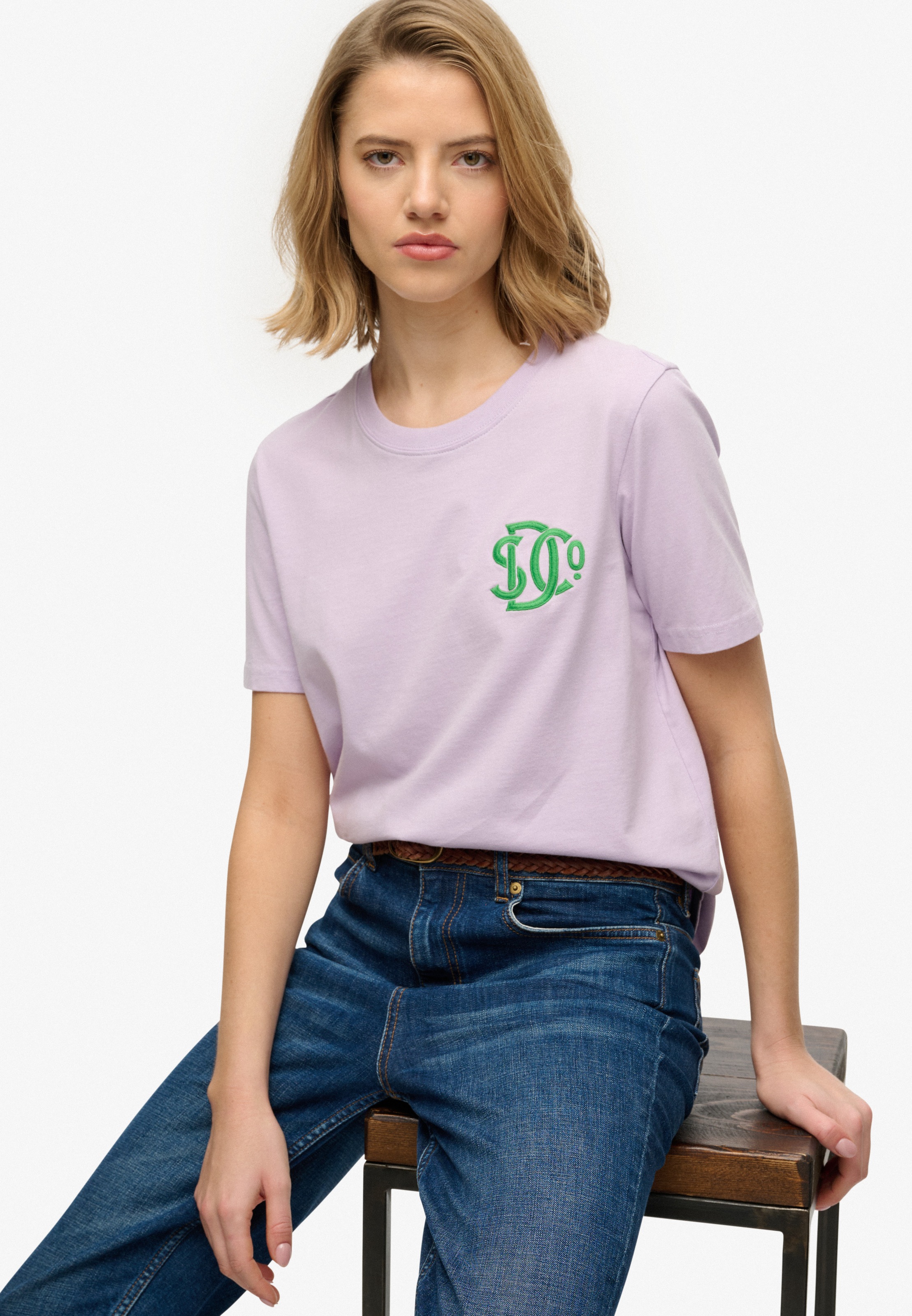 Superdry Print-Shirt "SD&CO NEON RELAXED TEE" günstig online kaufen