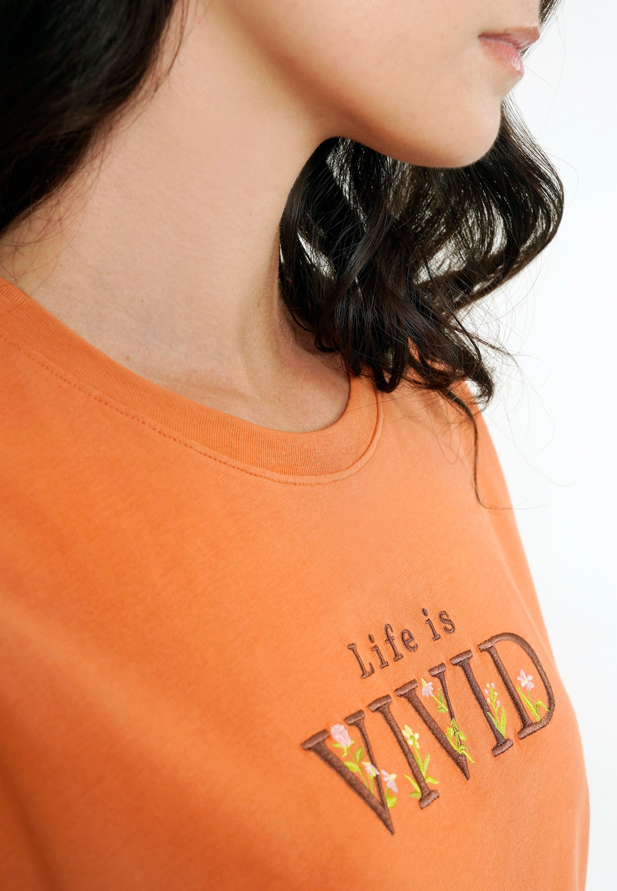 GIORDANO T-Shirt, mit BAUR | Front-Print zartem bestellen für