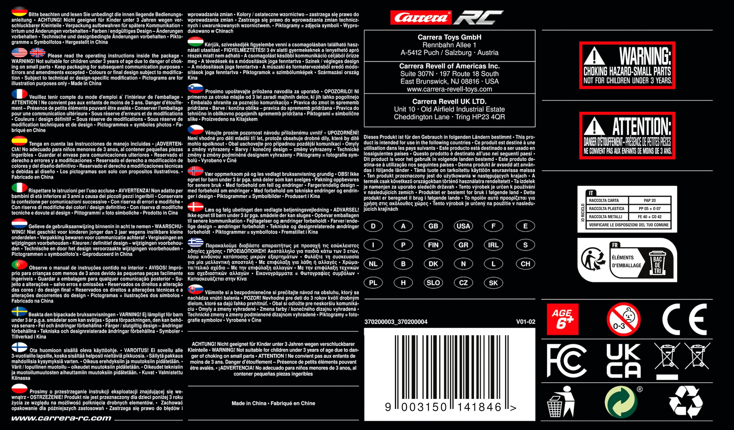 Carrera® RC-Auto »Carrera® RC, Mountain Racer, 2,4 GHz«