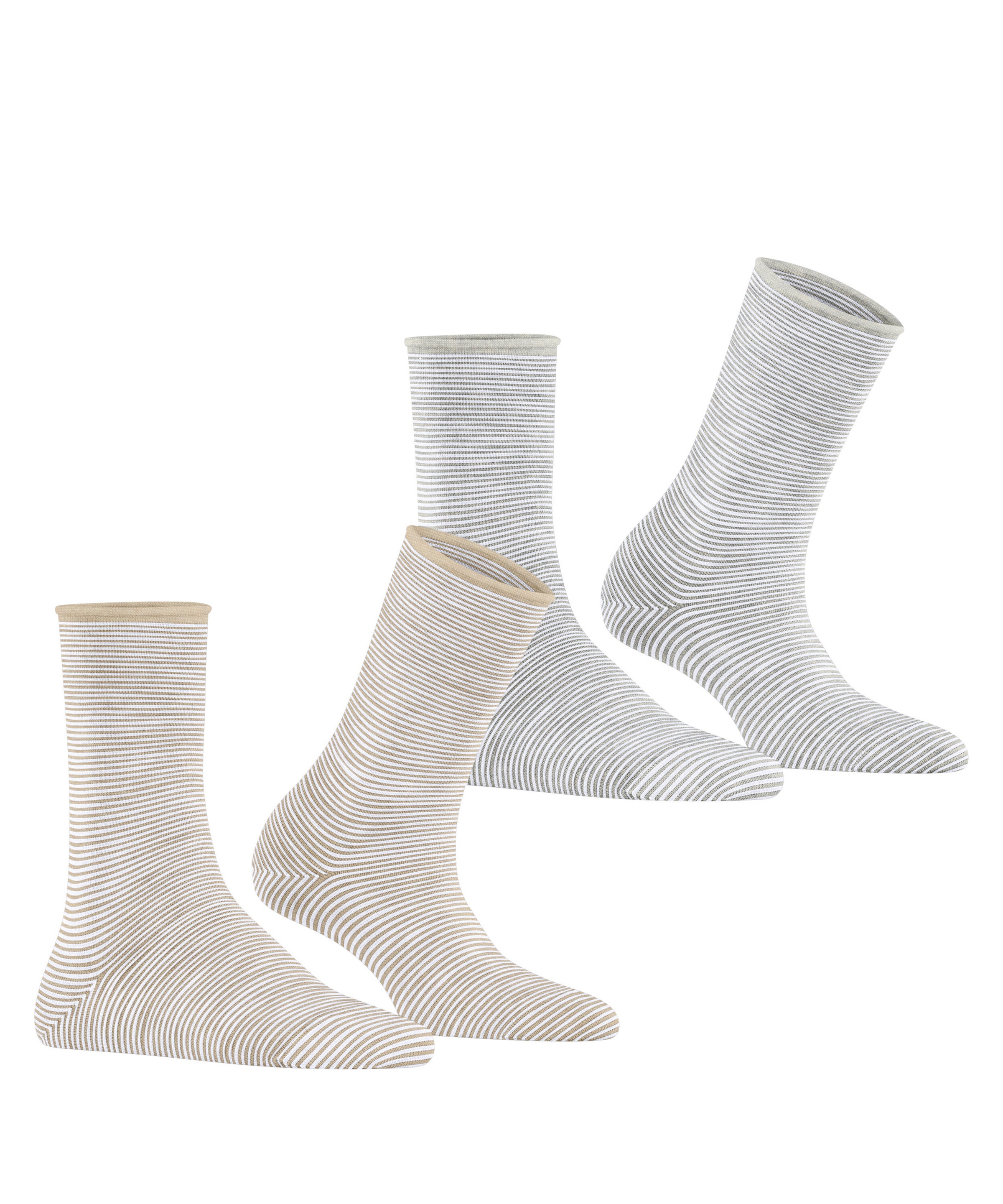 Esprit Socken »Allover Stripe 2-Pack« 2 Stk. tlg.