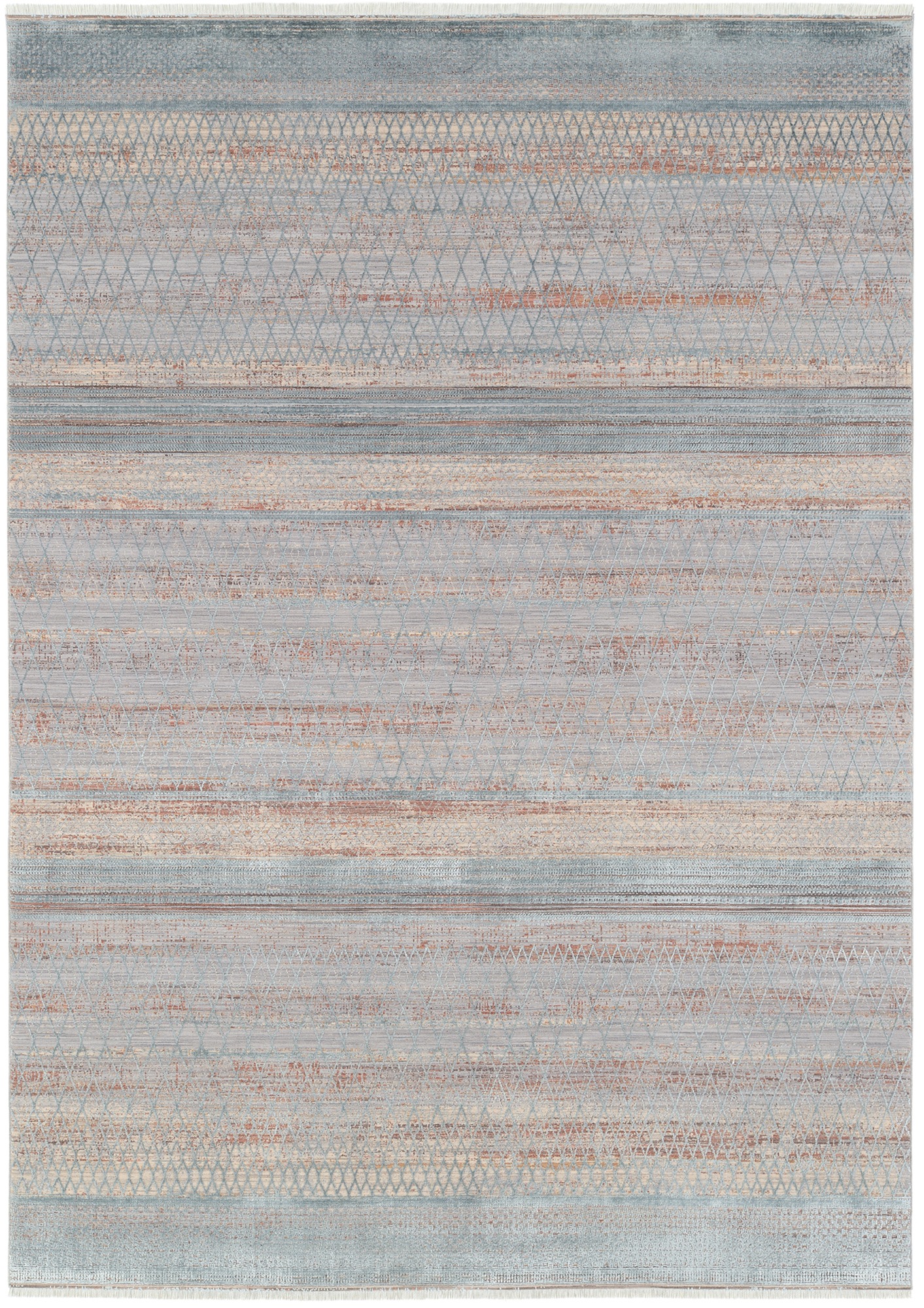 OCI DIE TEPPICHMARKE Teppich »FARBEN MASTER«, rechteckig, 8 mm Höhe, Klassisches Muster, eingefasst, in 3-D-Optik