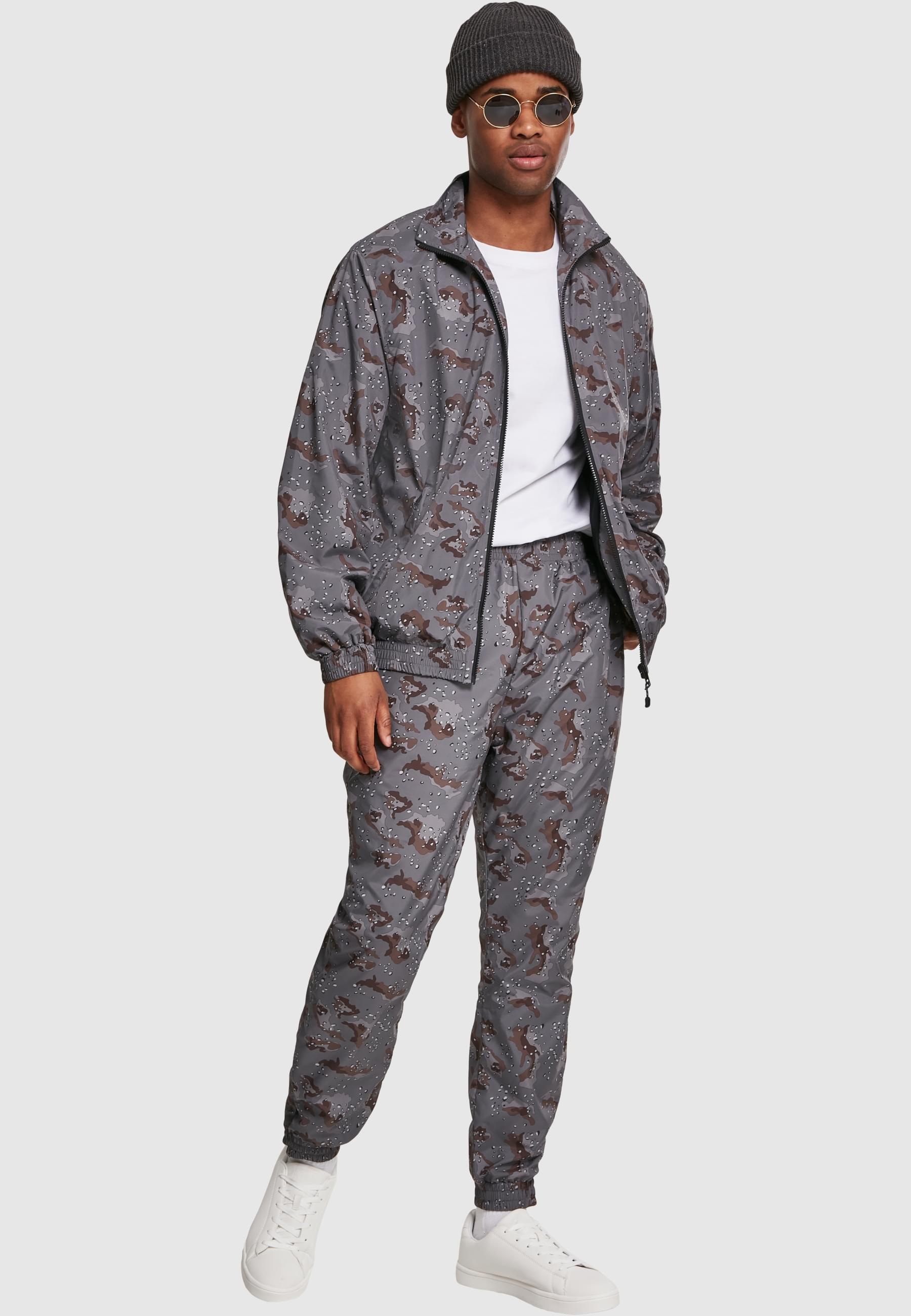 URBAN CLASSICS Anorak »Urban Classics Herren Camo Track Jacket«, (1 St.), ohne Kapuze