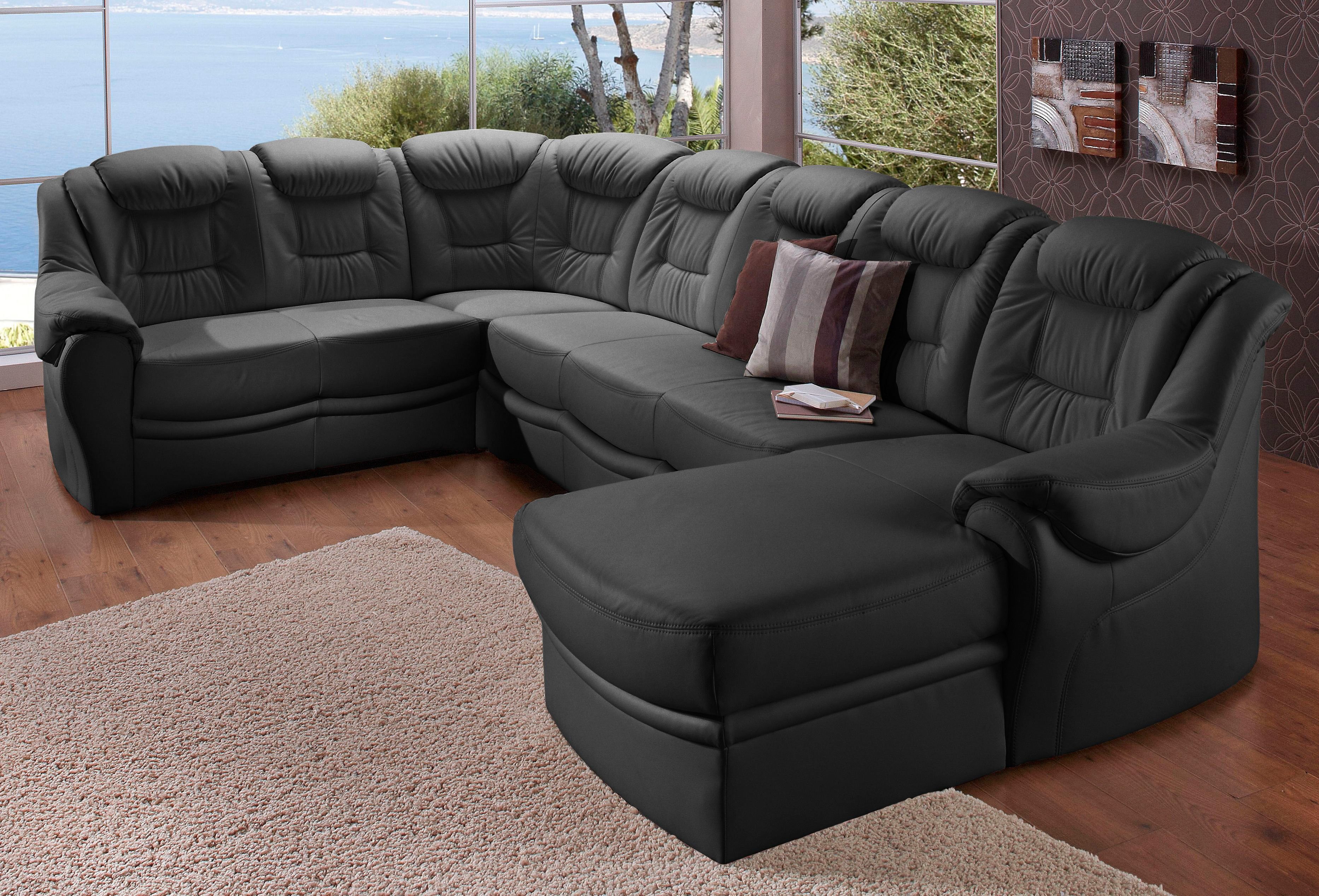 sit&more Wohnlandschaft "Bellevue U-Form" wahlweise mit Schlaffunktion